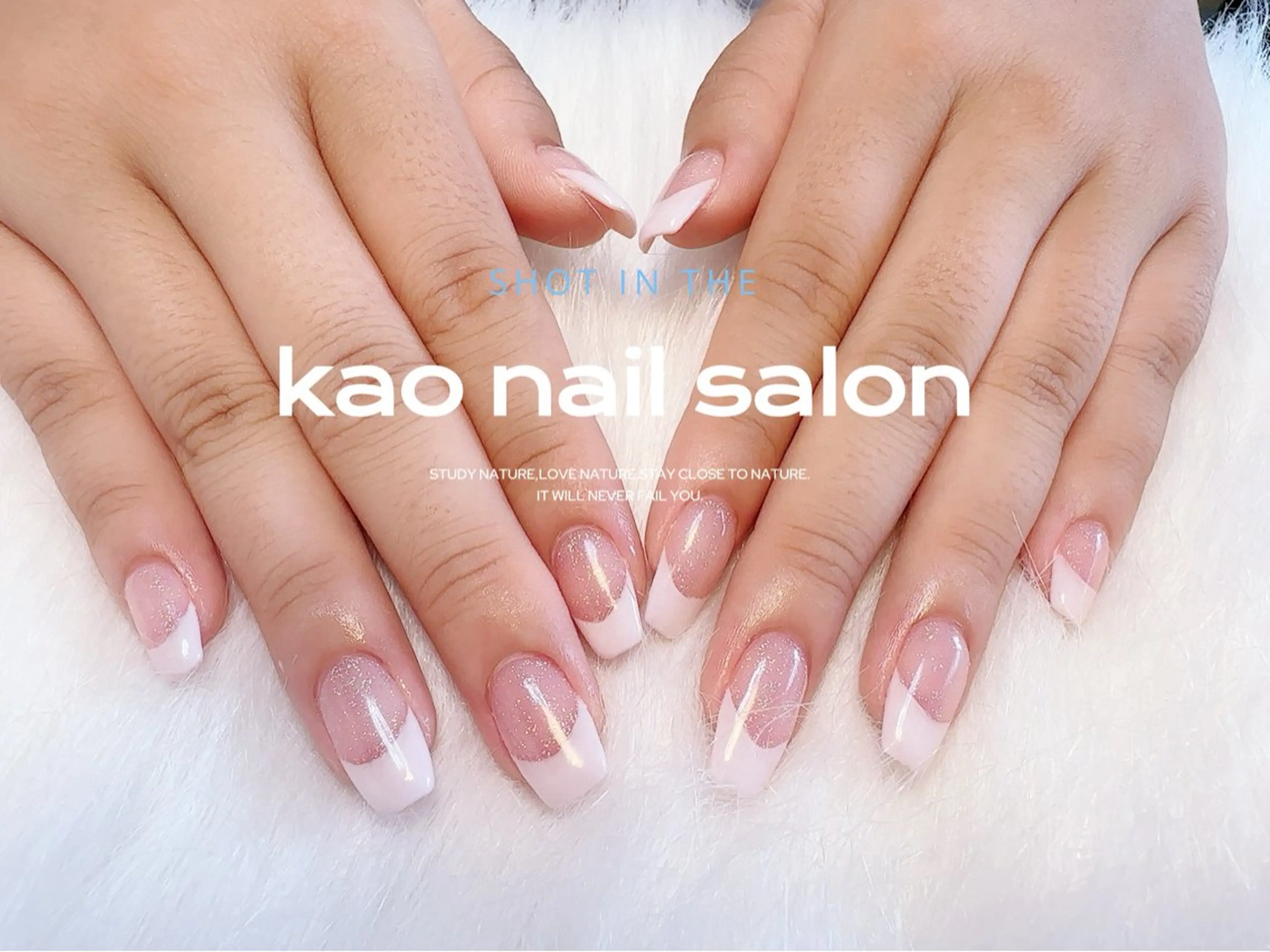 ネイル ハンドネイル kao nail マグネット/長さだしのネイルデザイン