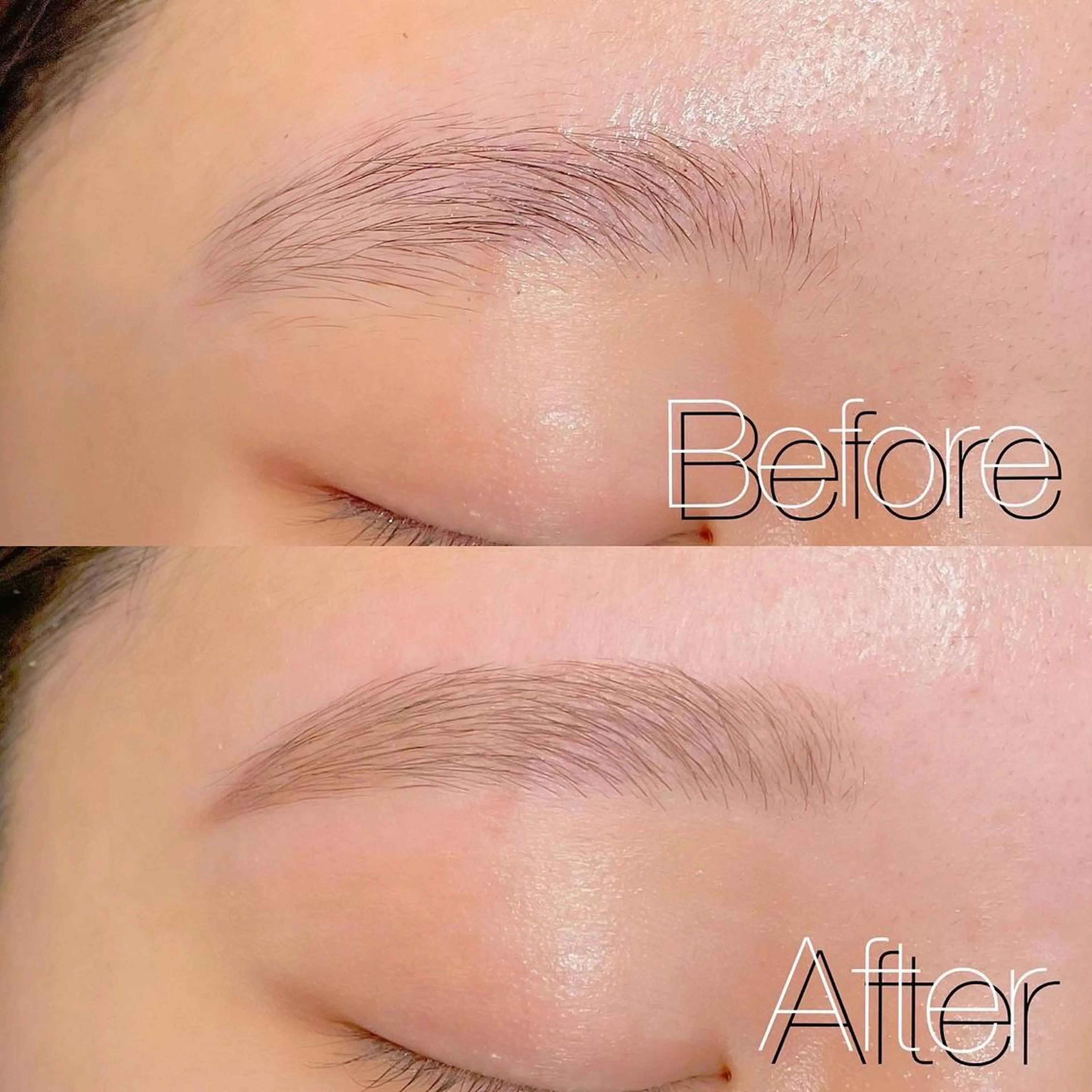 アイブロウ ワックス脱毛 GO TODAY SHAiRE SALON所属・syuri ☽の眉毛・アイブロウイメージ