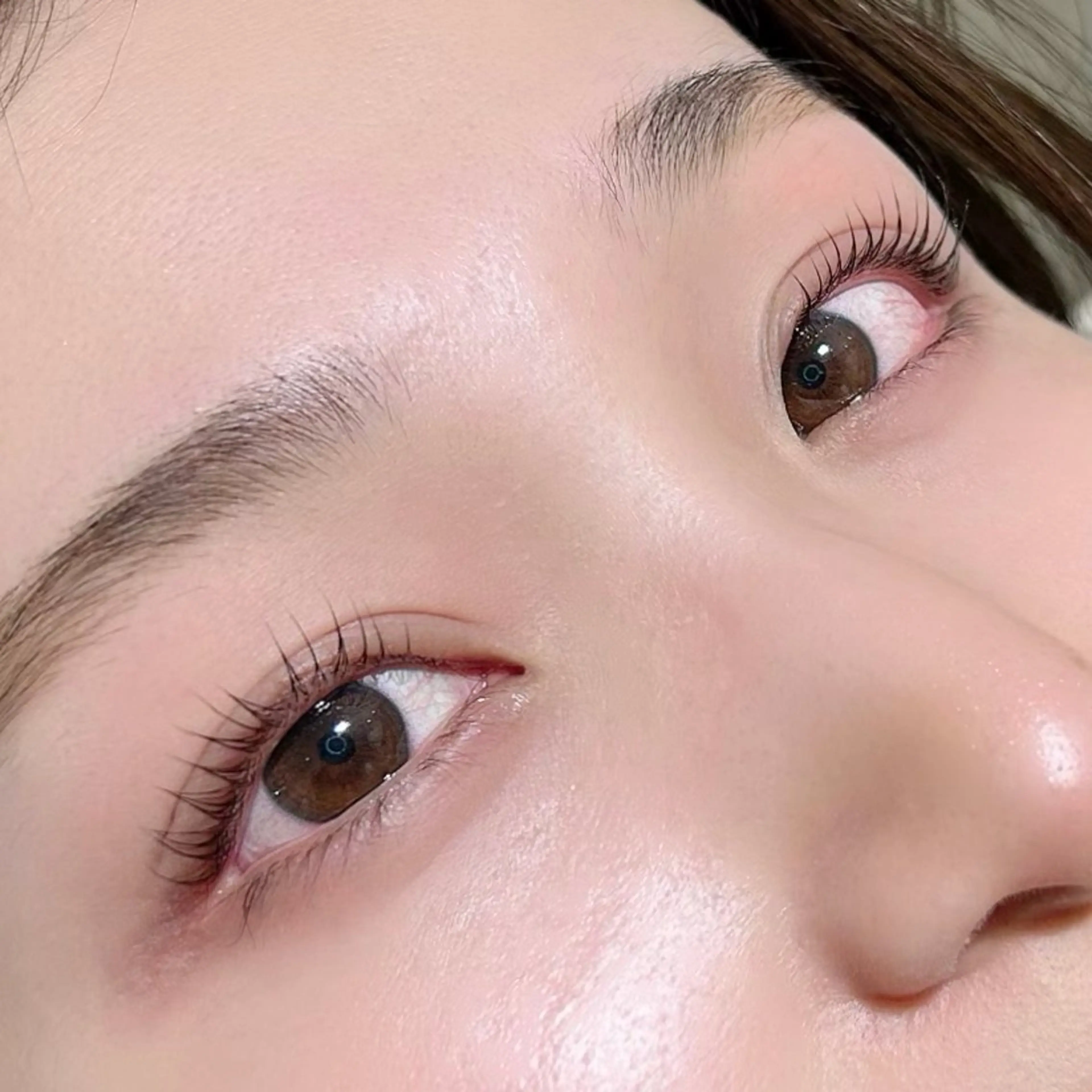 マツエク・マツパ パリジェンヌラッシュリフト 一重×まつ毛パーマ eyelashplan阪急高槻店所属・plan阪急高槻店 🌻さき🌻のマツエク・マツパデザイン