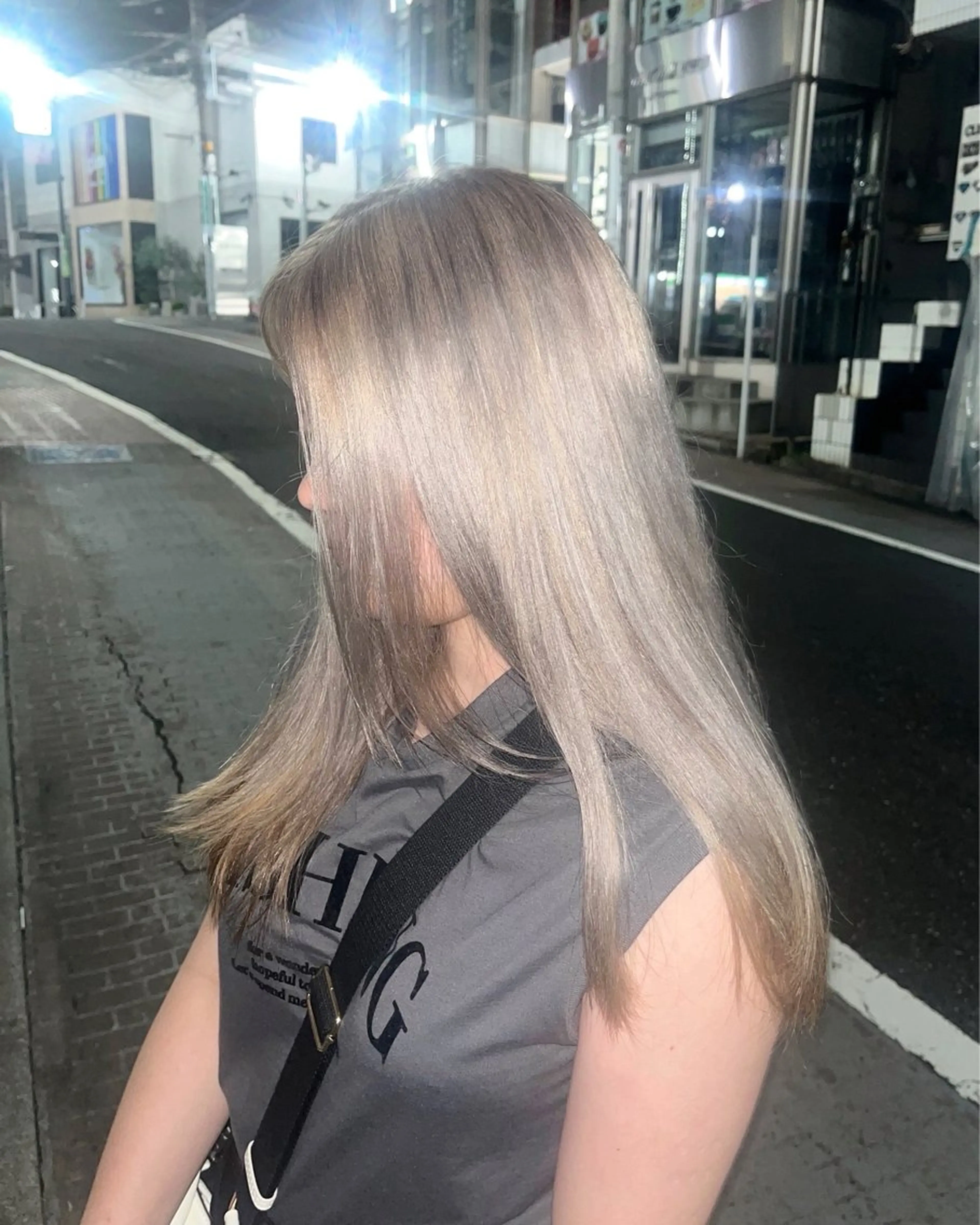 カラー 山浦 那奈のヘアスタイル