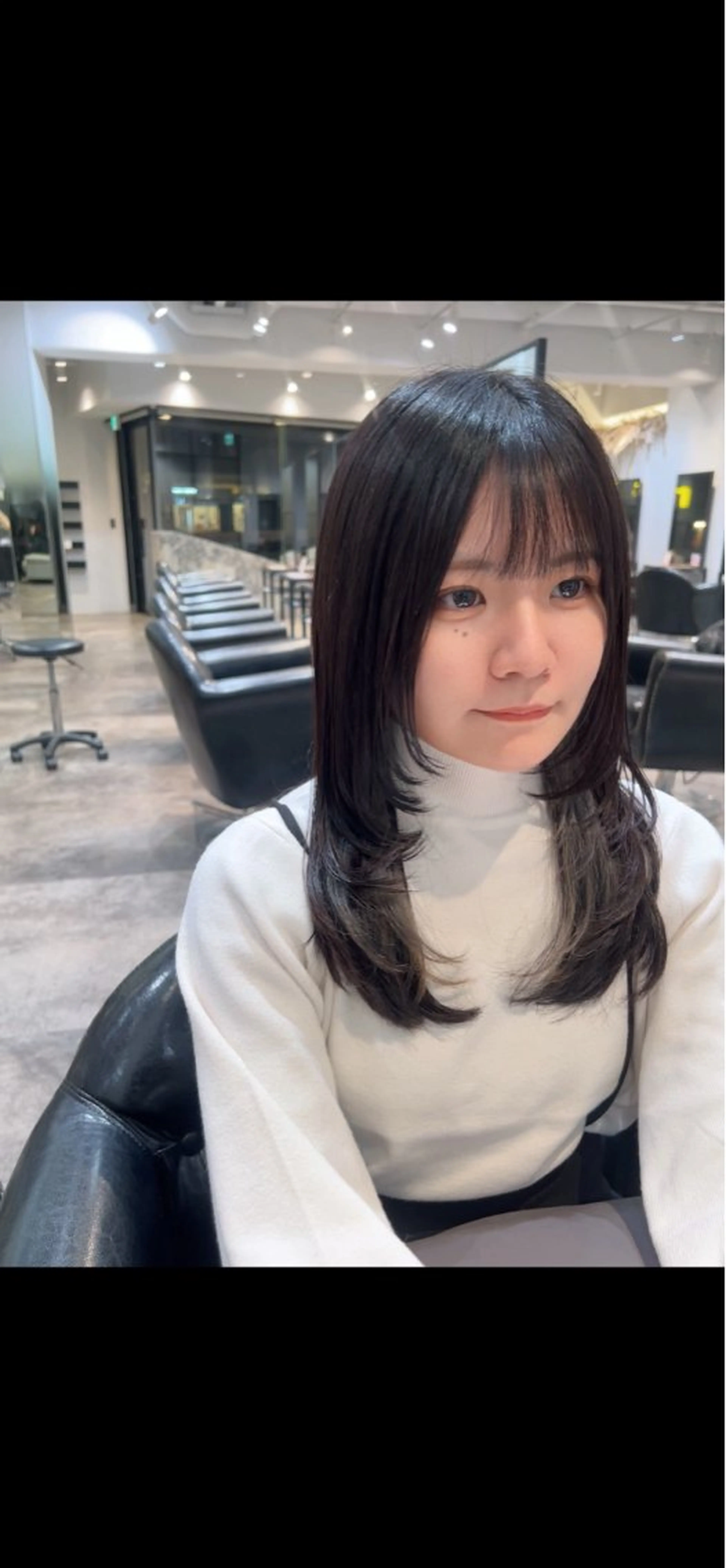 セミロング カット 縮毛矯正 トリートメント ✨毛髪診断で絶対綺麗 ✨美髪艶髪専門✨高浪のヘアスタイル