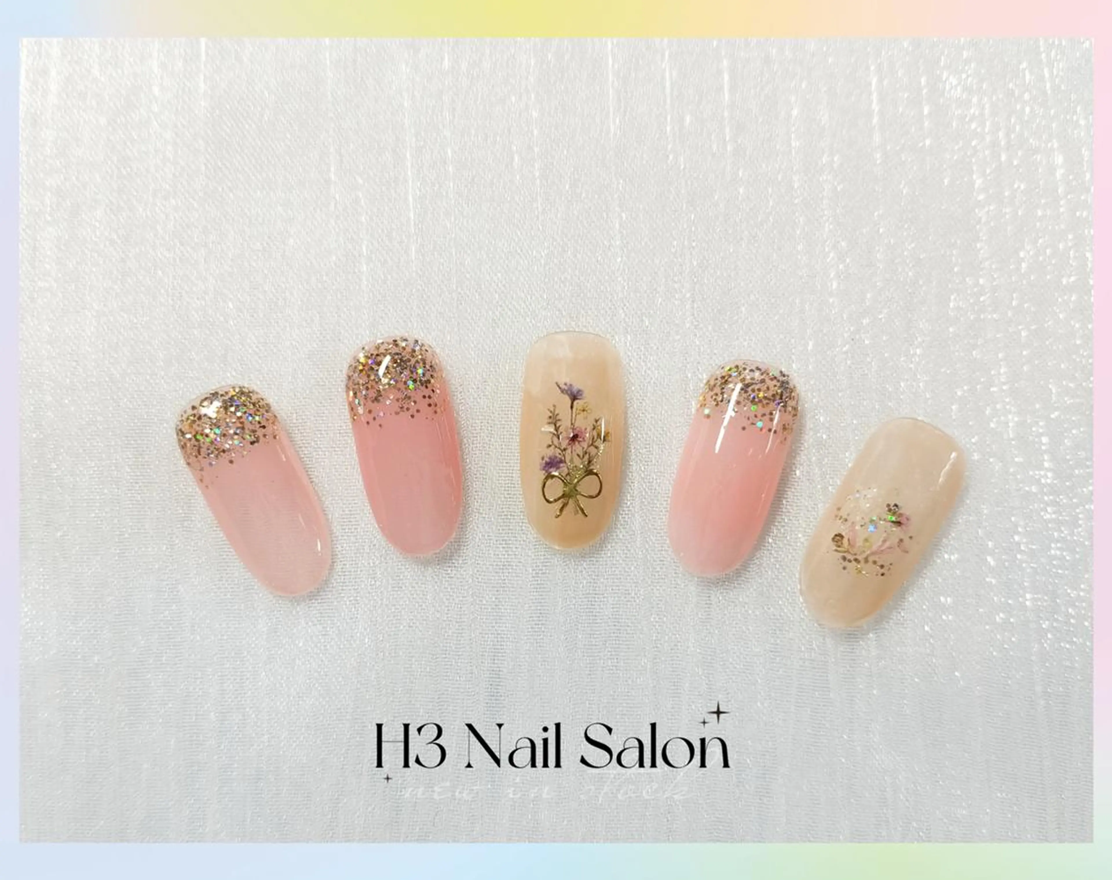 ミディアム DoReMi サロン ダンダンのネイルデザイン