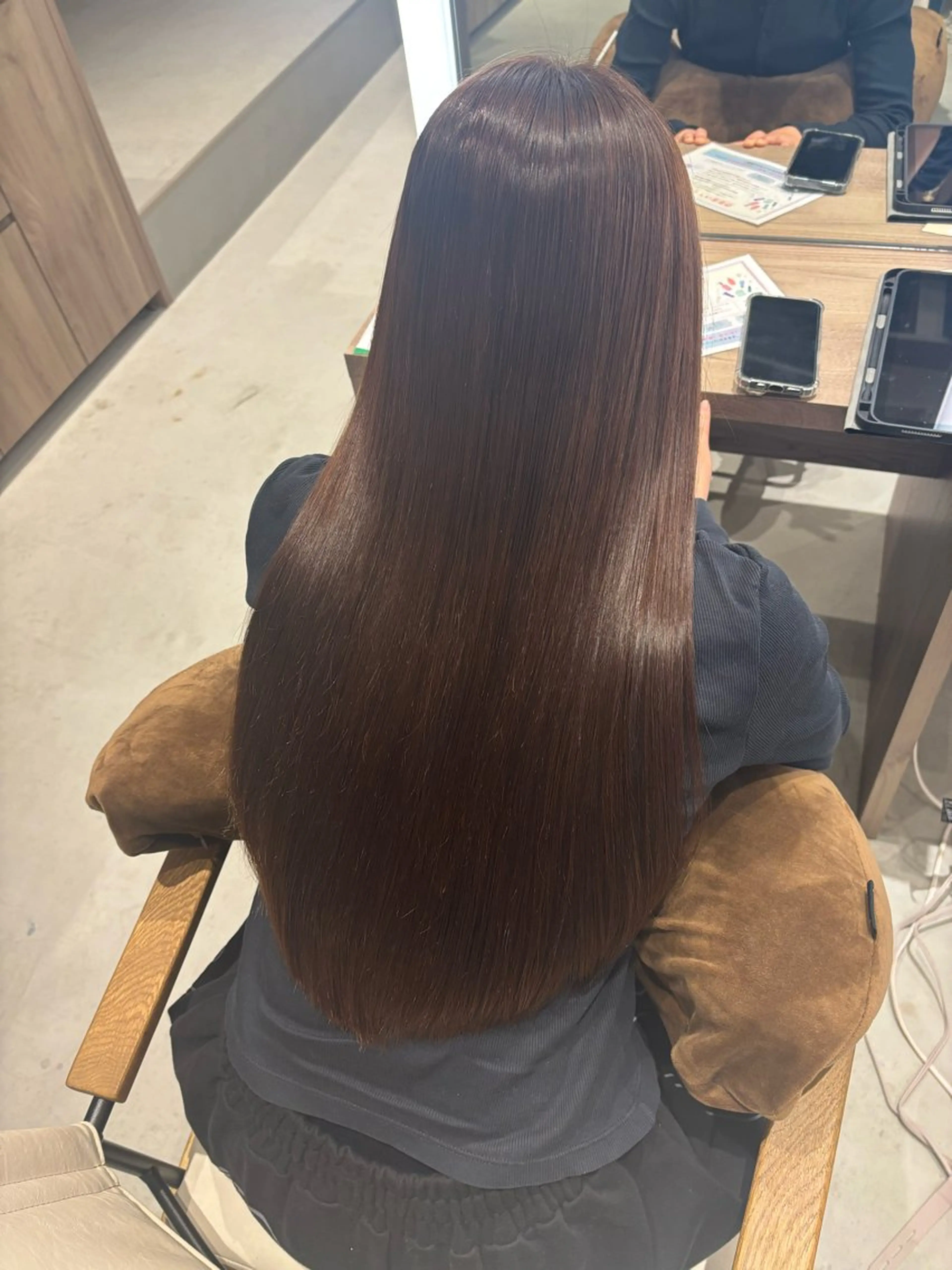 ロング カラー カット ヘアカラー 縮毛矯正 トリートメント Iris by artina 武蔵小杉店【イリス バイ アルティナ】所属・レイヤーカット/ボブ /nene🍥⋆*のヘアスタイル