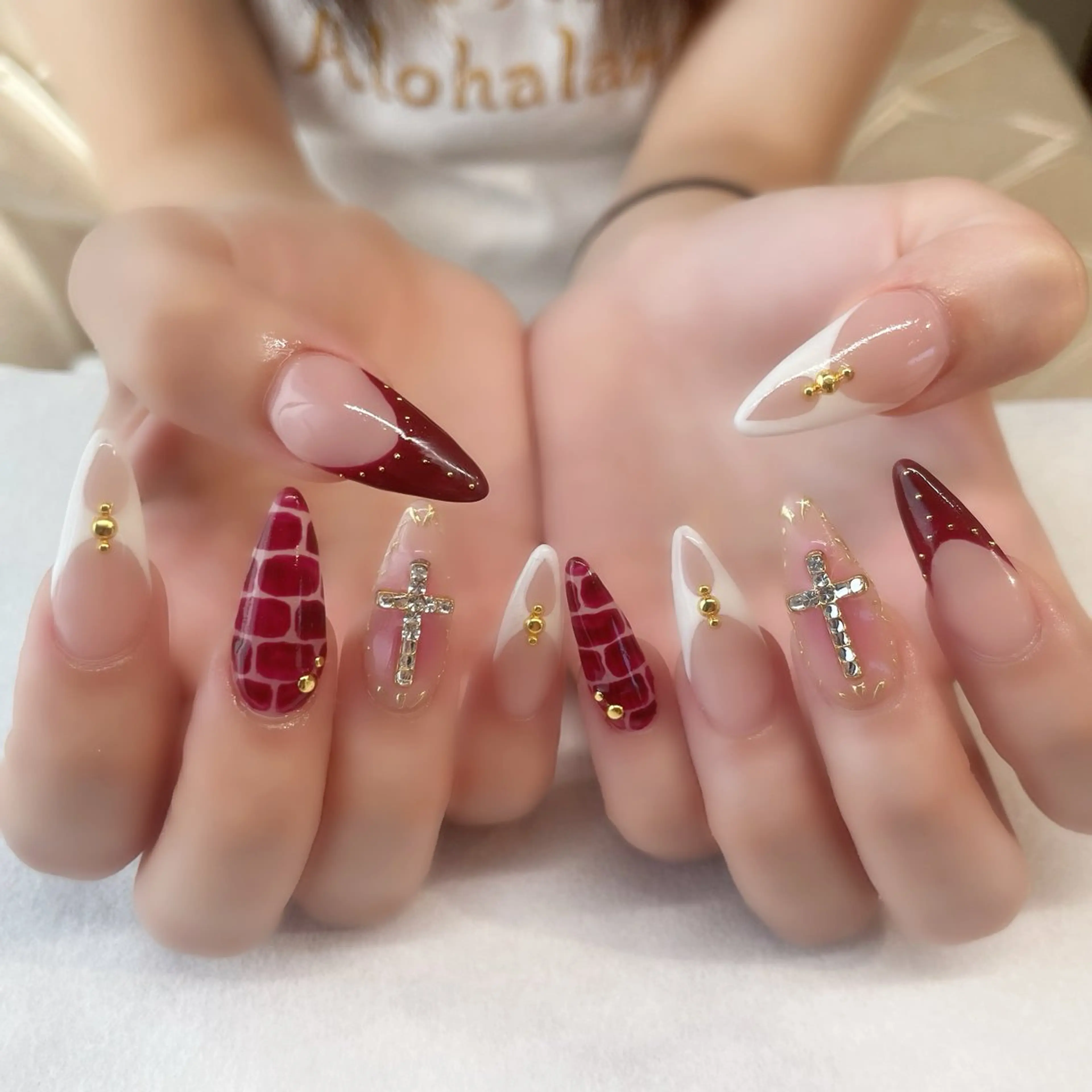 ネイル ハンドネイル 💎🐰 saki. m 🐰💎のネイルデザイン