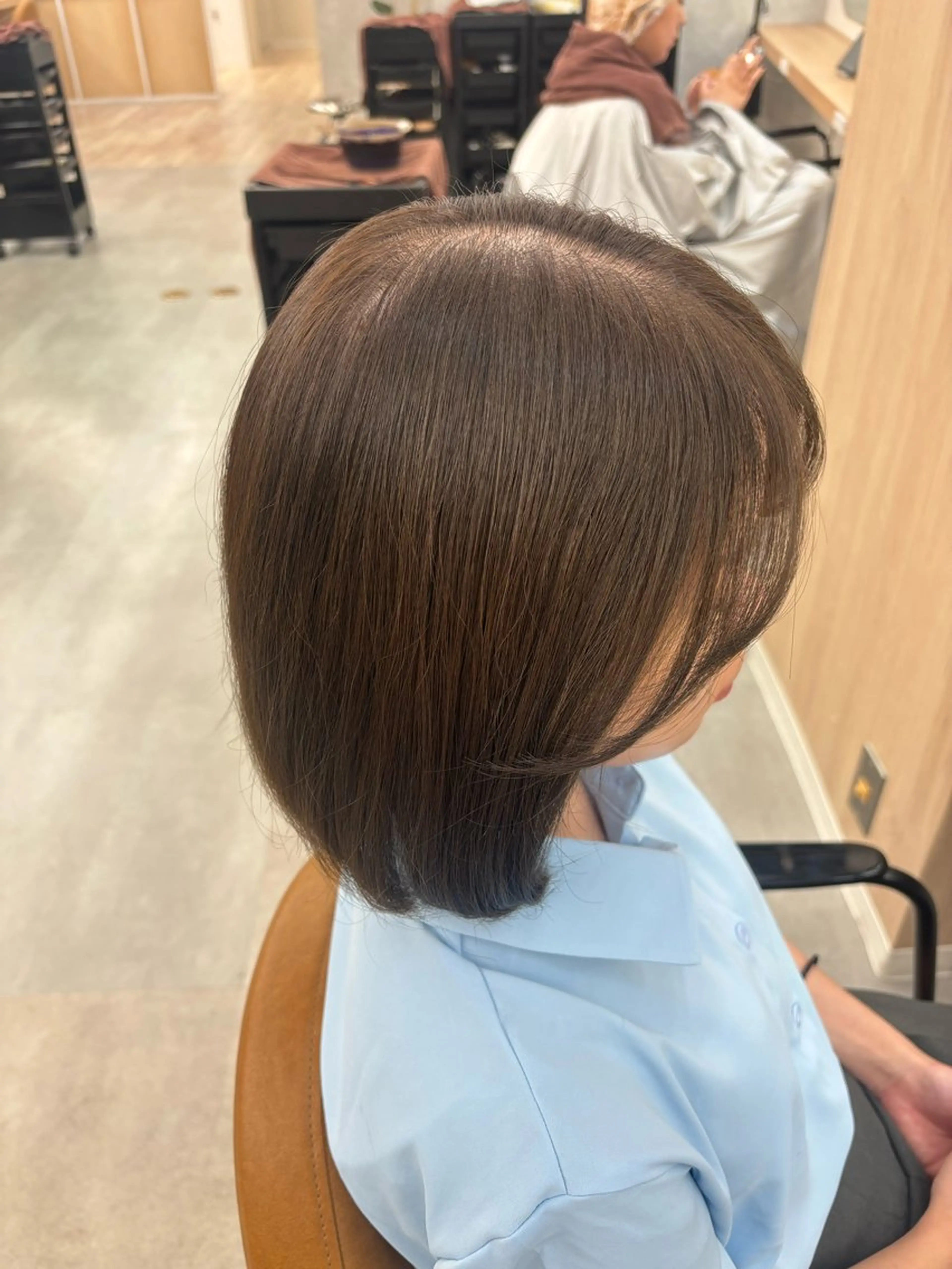 ショート カラー ベージュカラー オリーブベージュ universe Mizuki🎀のヘアスタイル