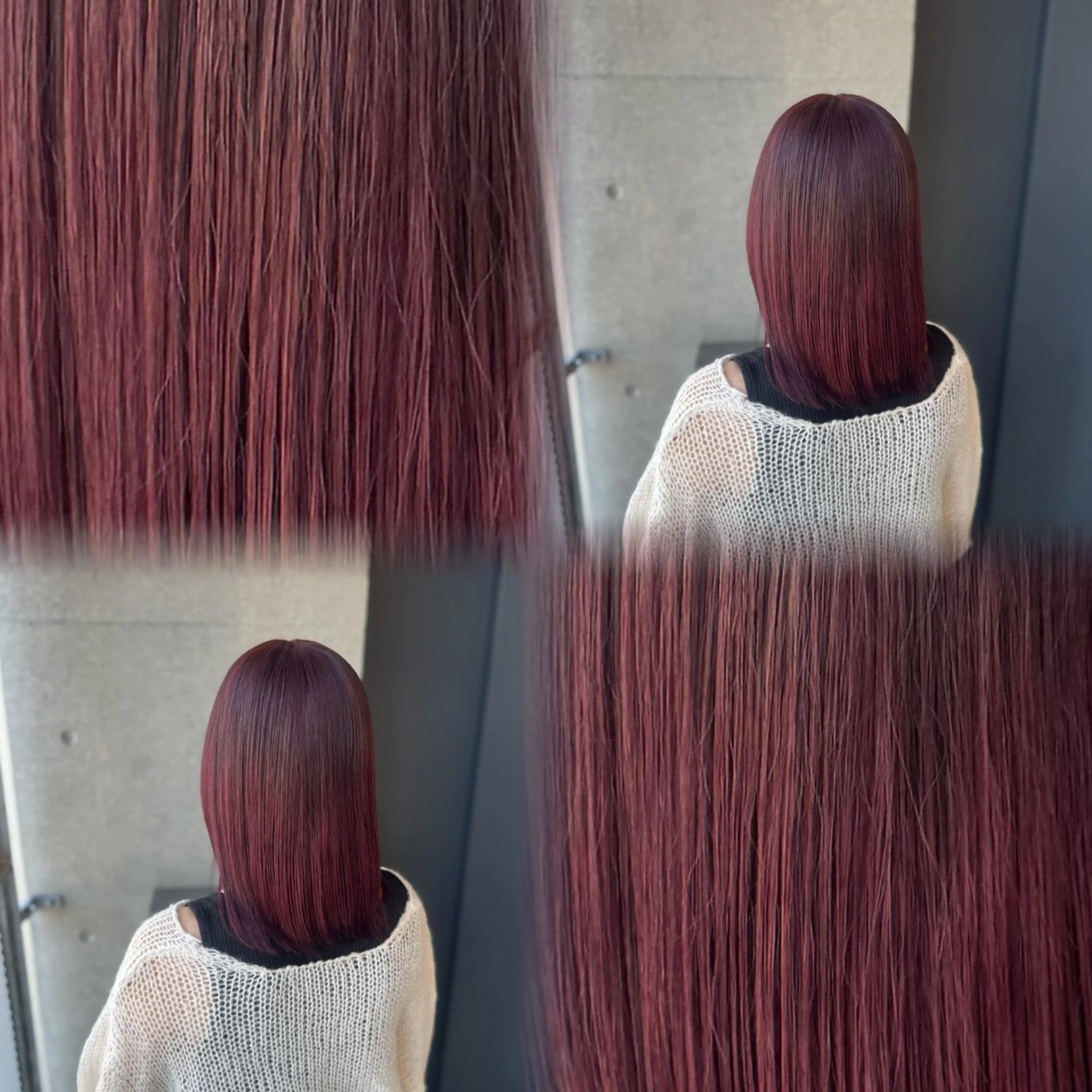 ショート カラー ヘアカラー トリートメント 髙橋 李里亜のヘアスタイル