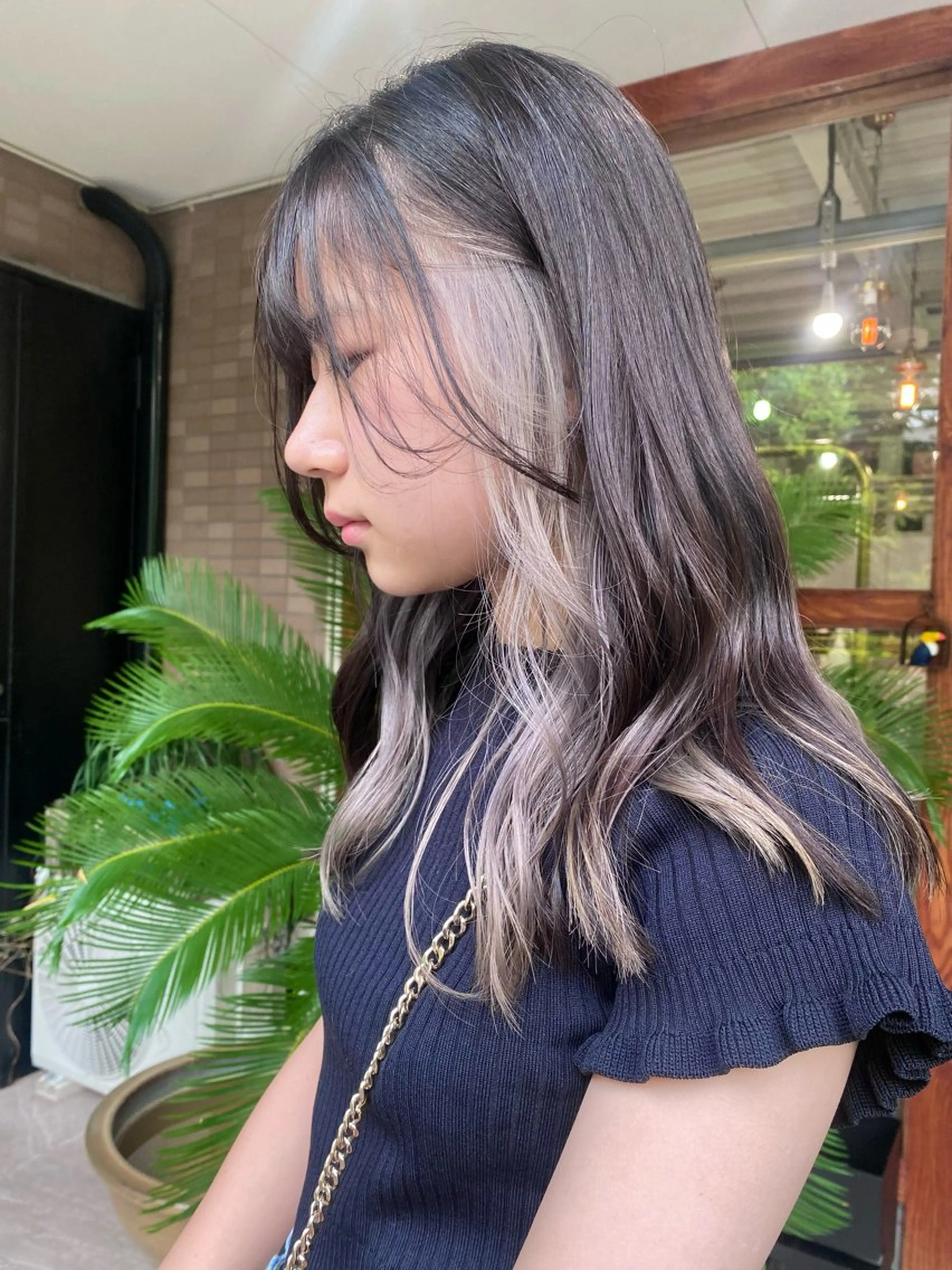 [ダブルカラー]⭐︎ケアブリーチ⭐︎艶めく外国人風ダブルカラー✨の写真