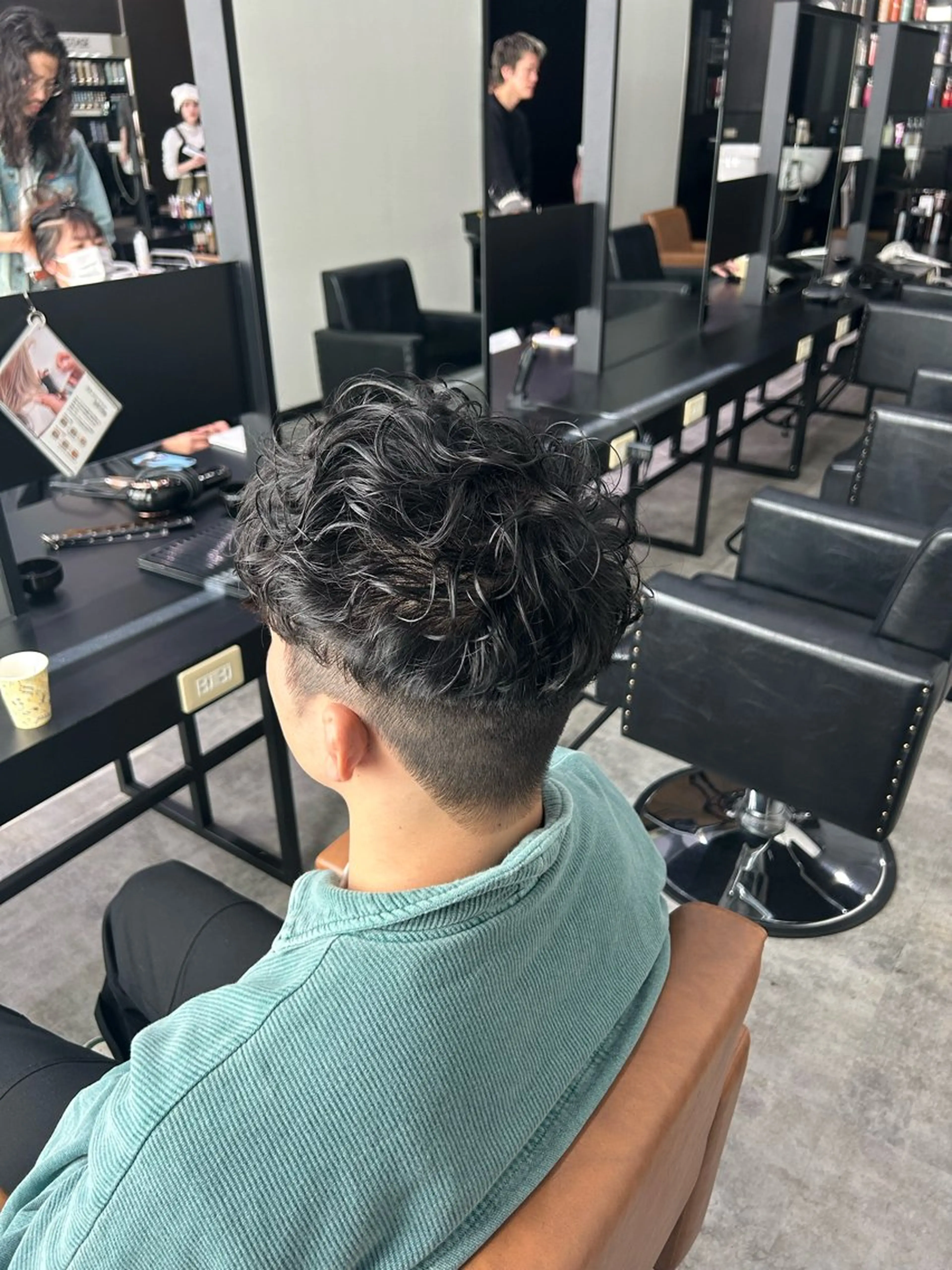 カット＋メンズパーマの写真