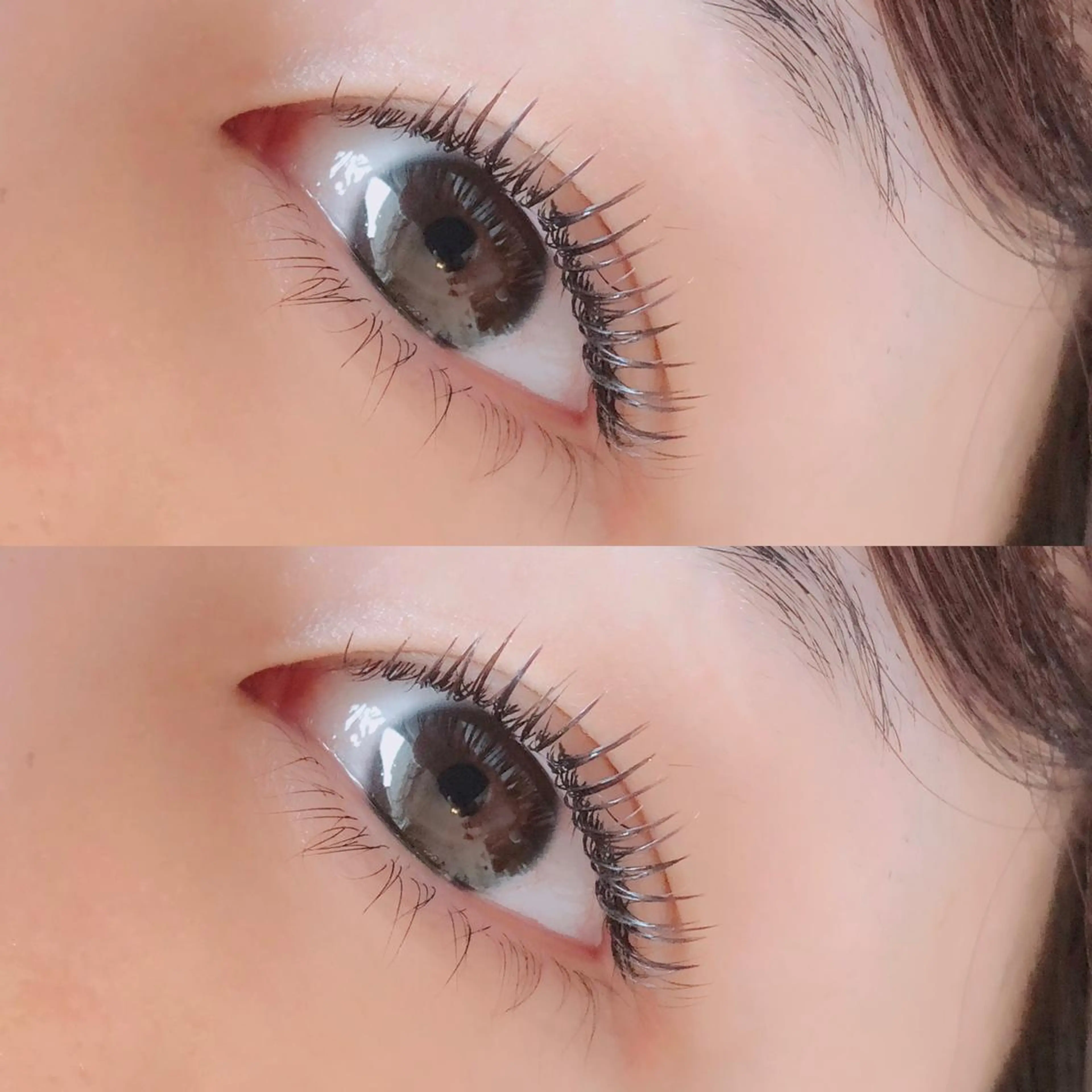 マツエク・マツパ カラーマツエク フラットラッシュ eyelash/eyebrow　salon Fika所属・水軒 朋美のマツエク・マツパデザイン