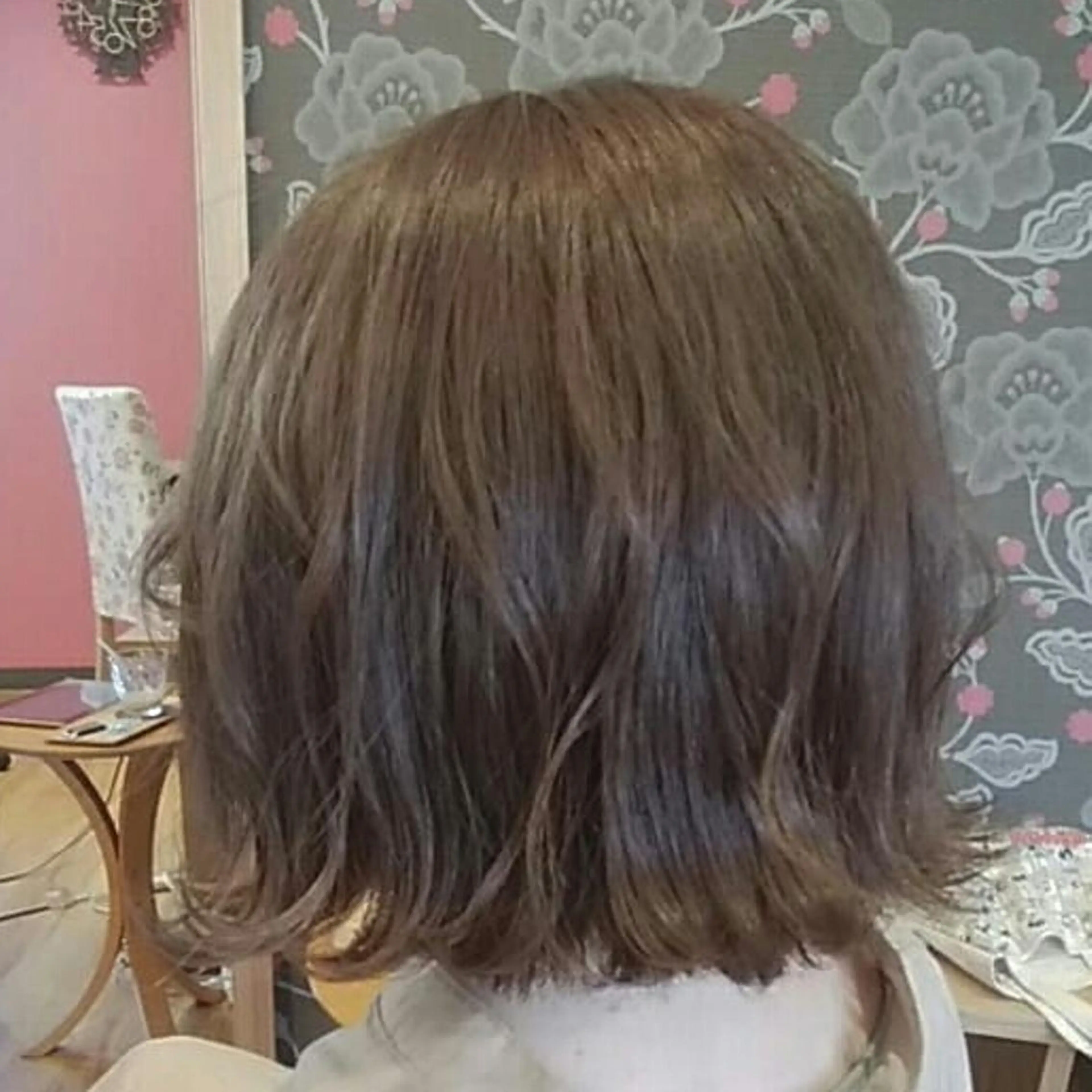 ショート カラー ブリーチなしWカラー /酸性ストレート河本のヘアスタイル