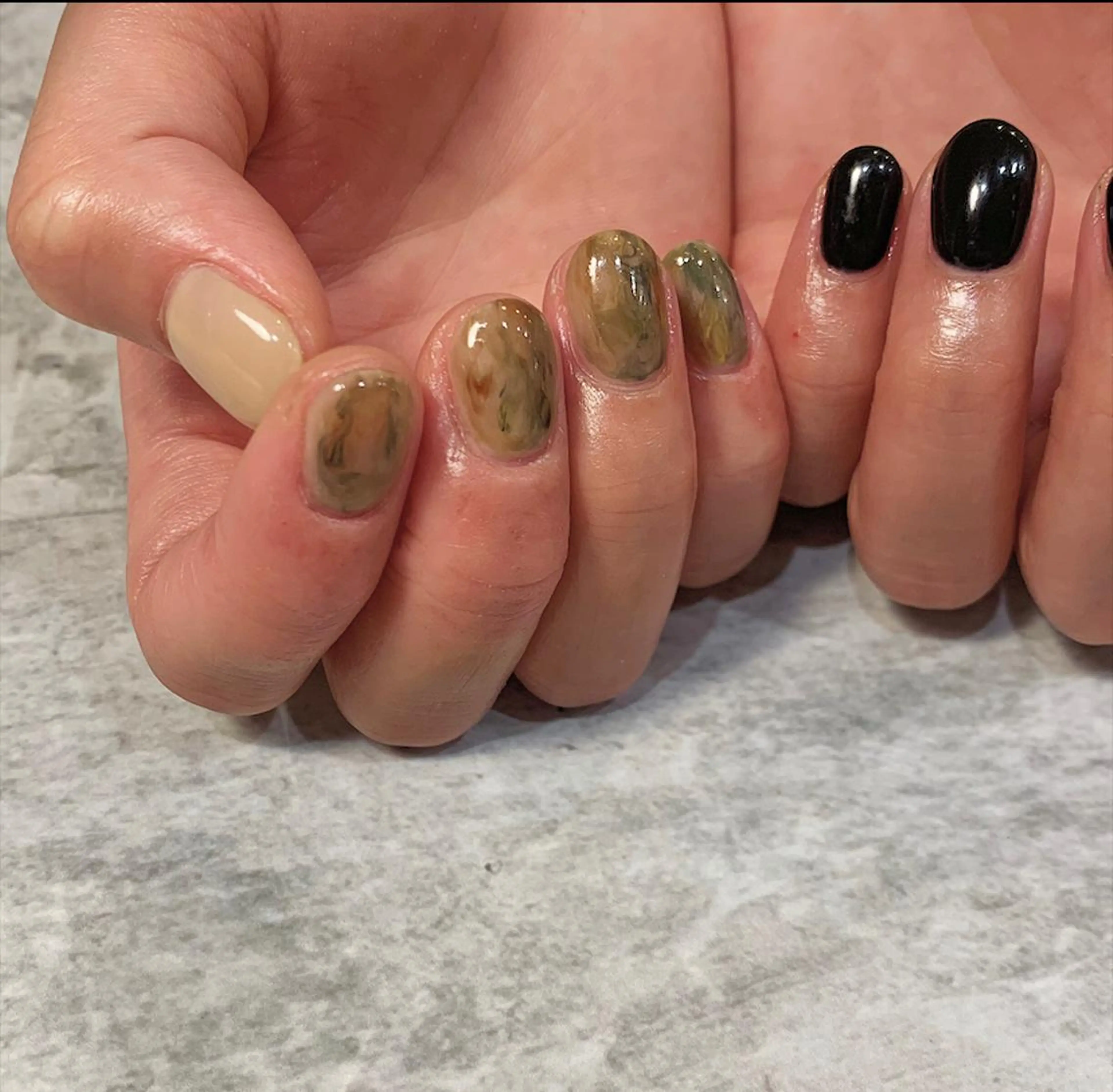 ネイル mana ☾のネイルデザイン