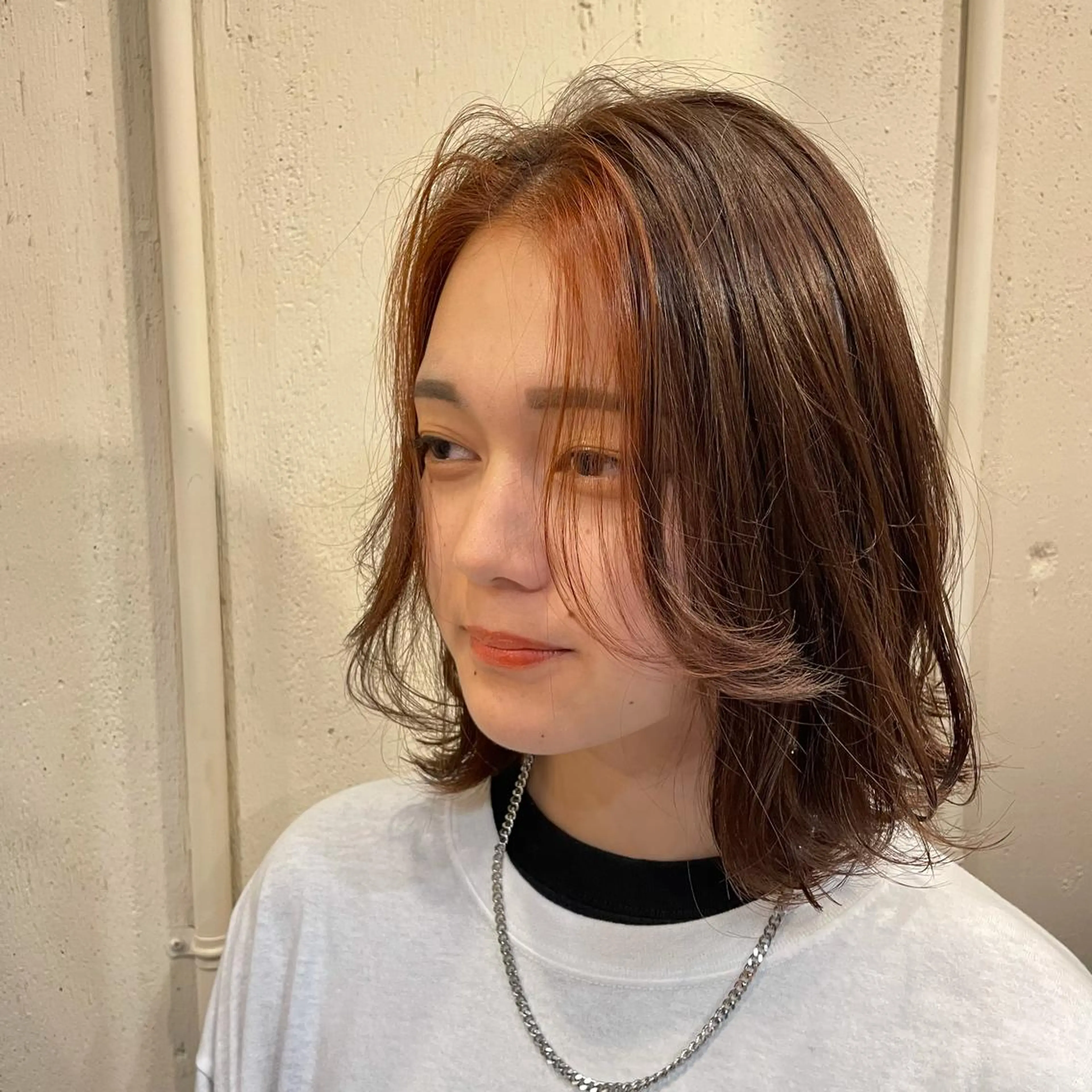 ミディアム Lycka所属・ナギサ/ 大分森町のヘアスタイル