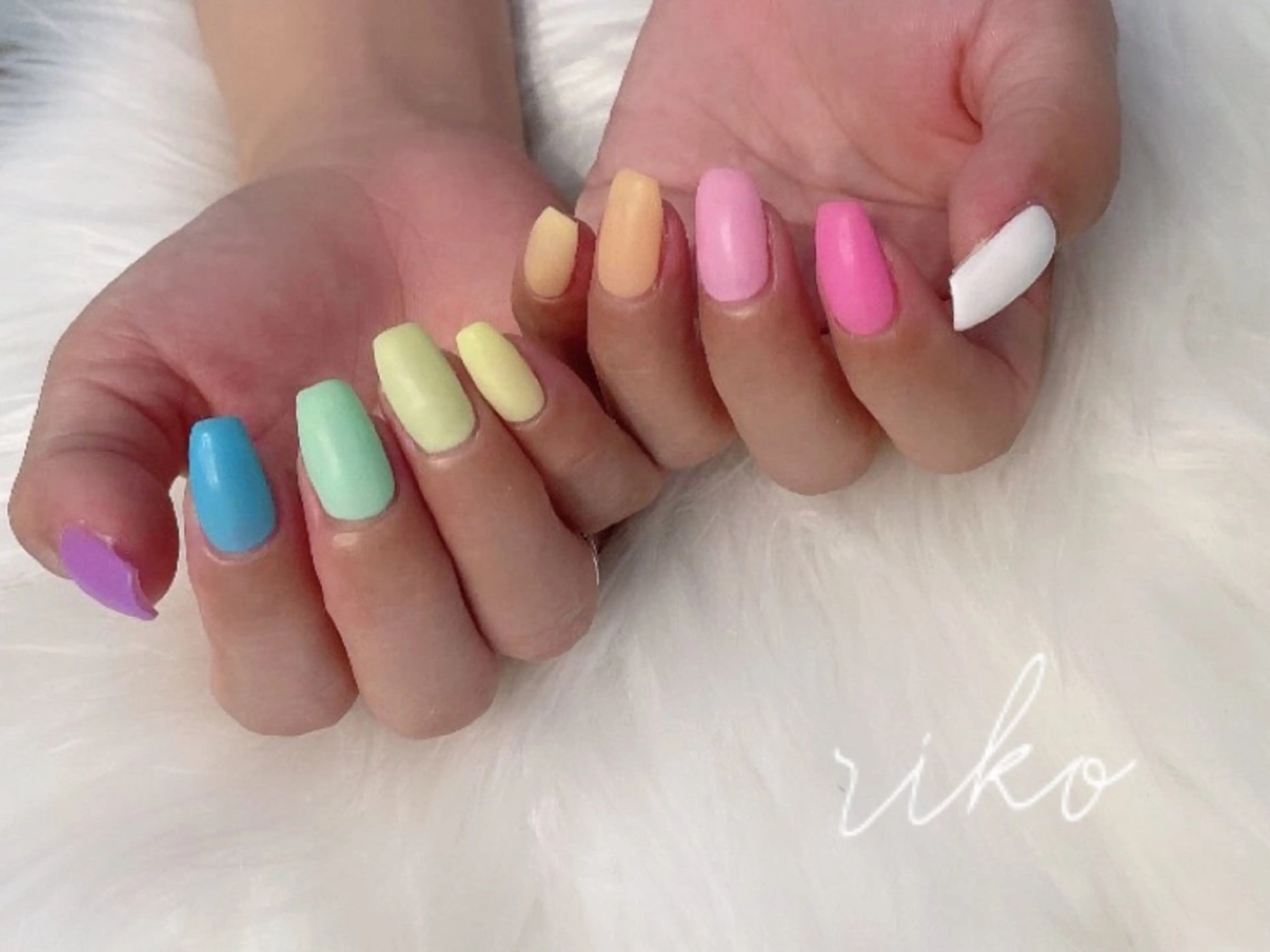 ネイル ハンドネイル riko nailのネイルデザイン