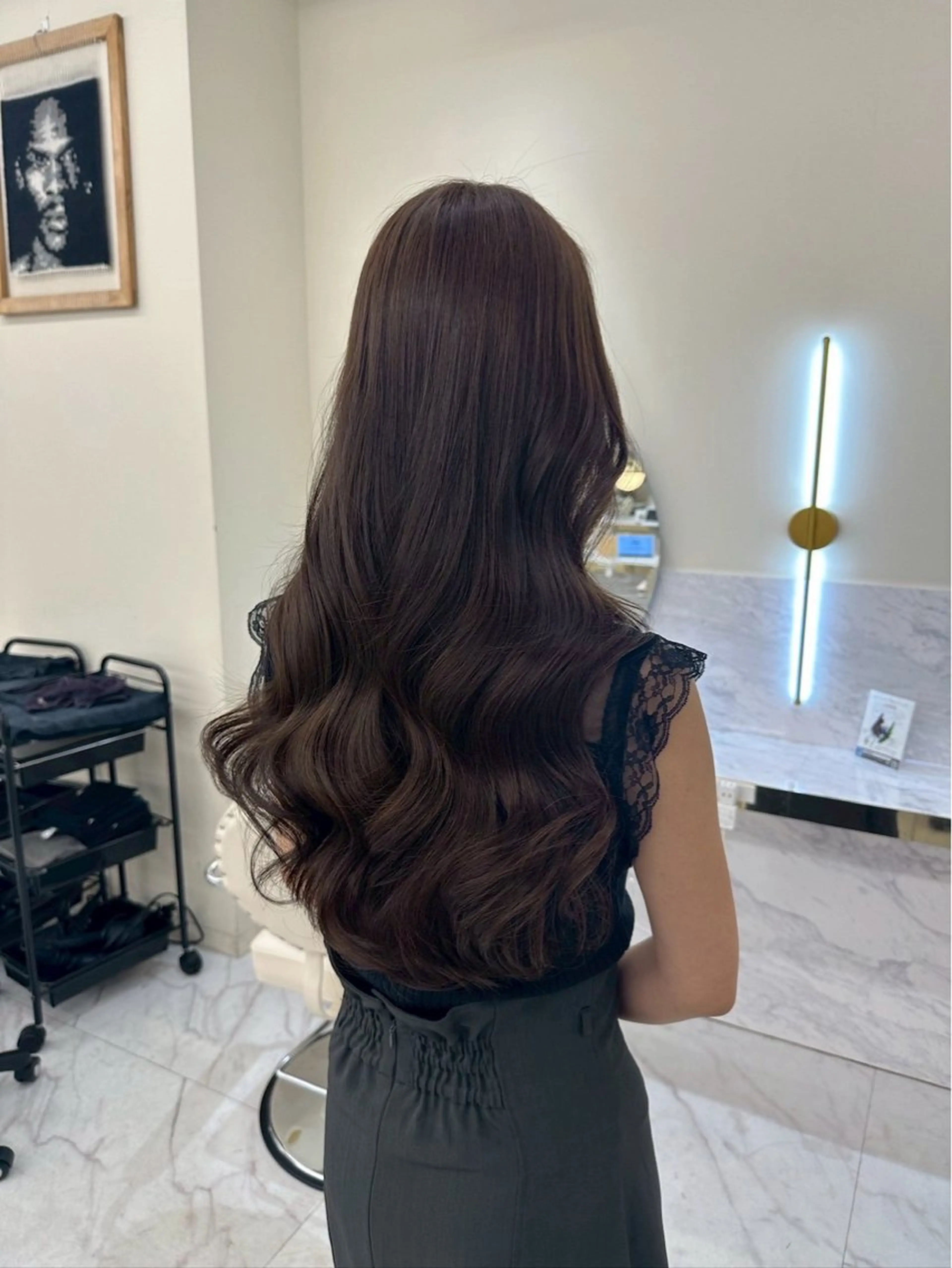 ロング カラー ブラウンカラー ヘアカラー 髪質改善🫧 カラー特化/Hinaのヘアスタイル