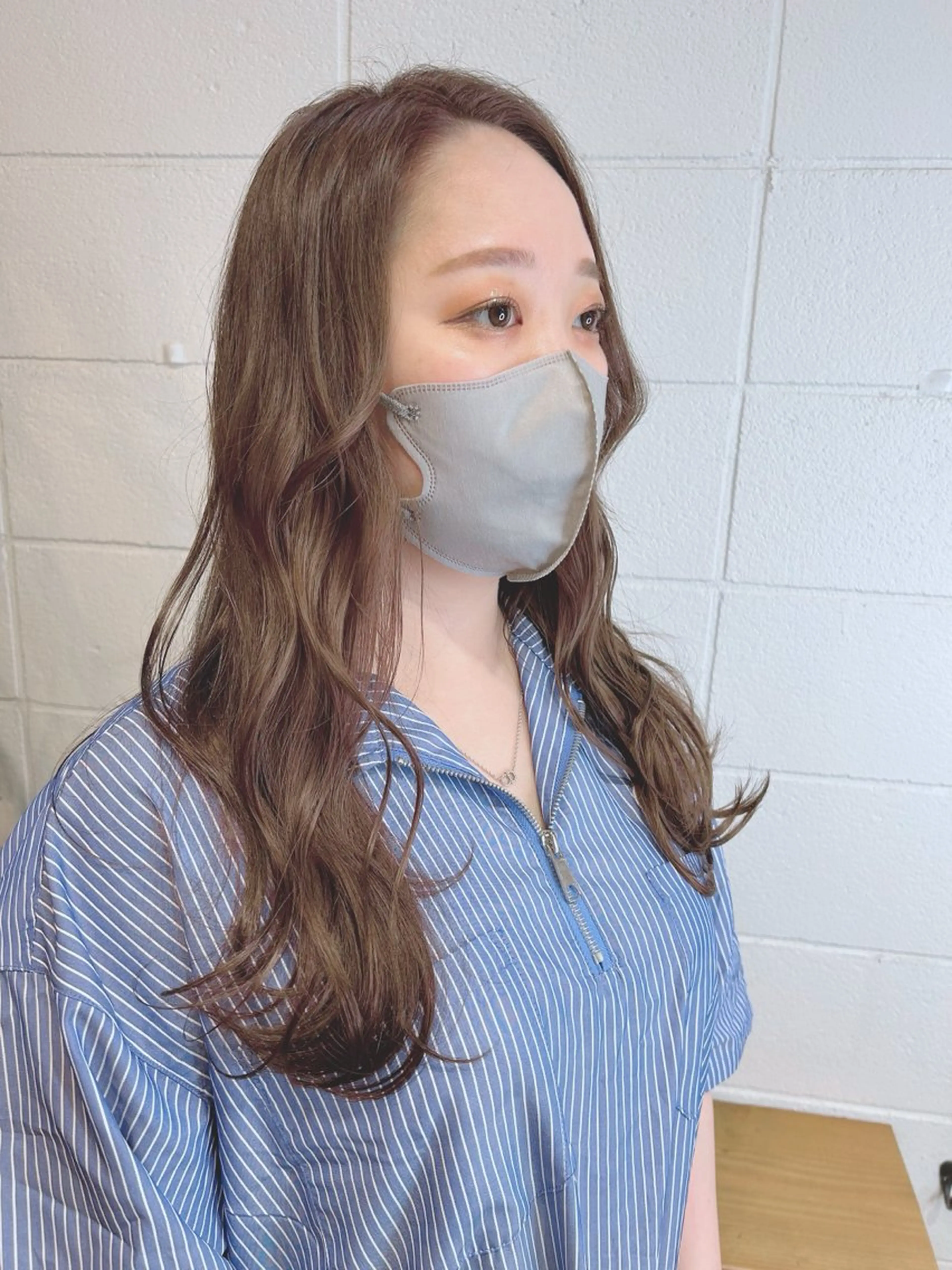 ロング カラー パーマ ヘアアレンジ メンズ キッズ ベージュカラー ミルクティーベージュ ヘアカラー トリートメント ⭐️ハイクオリティ カラー杉本雄志⭐️のヘアスタイル