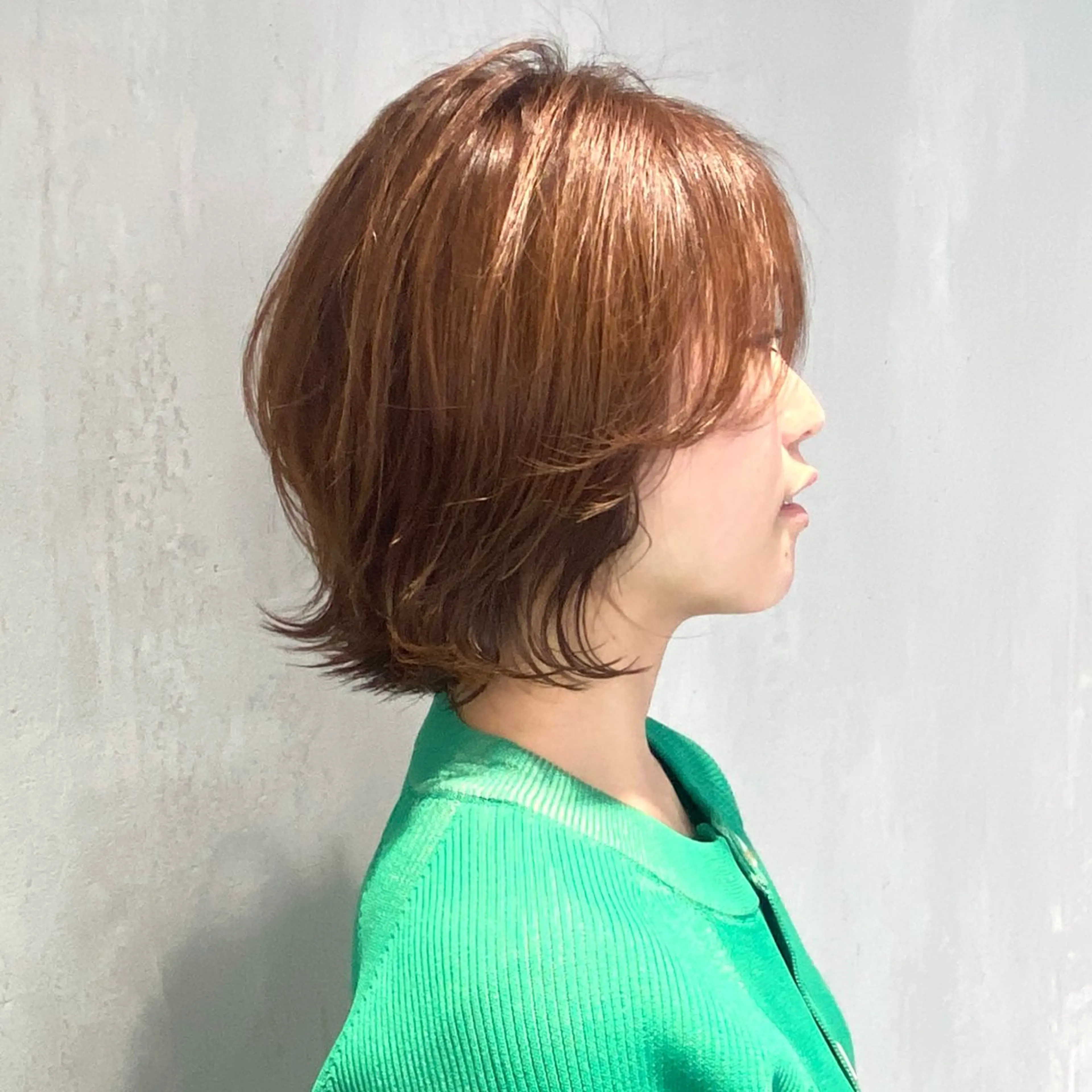 ミディアム カラー ヘアカラー トリートメント ヘッドスパ DX SHARE SALON所属・matka白髪ぼかし 大人ヘア/KEIKOのヘアスタイル