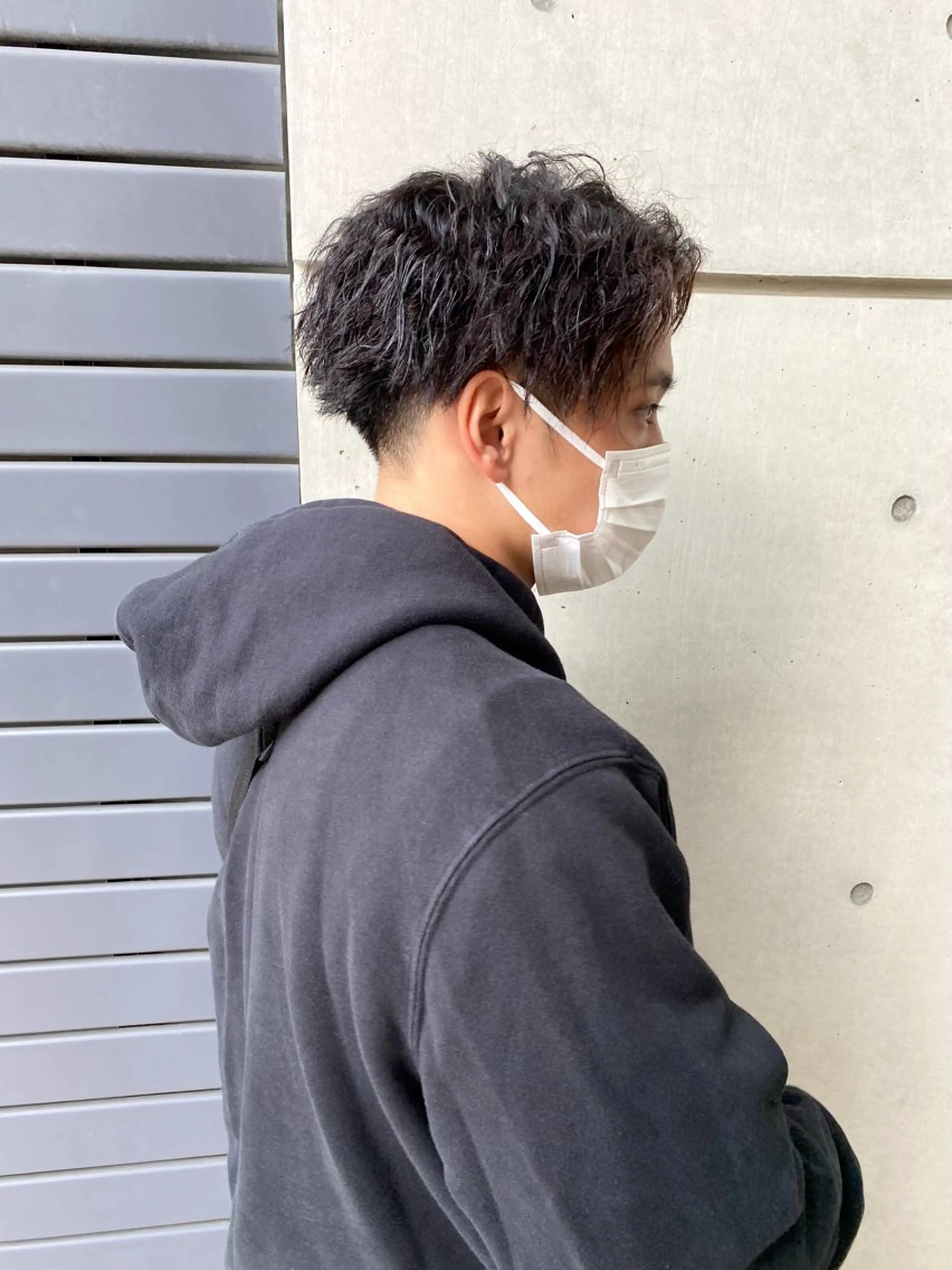 ショート パーマ メンズ パーマ特化 motooのヘアスタイル