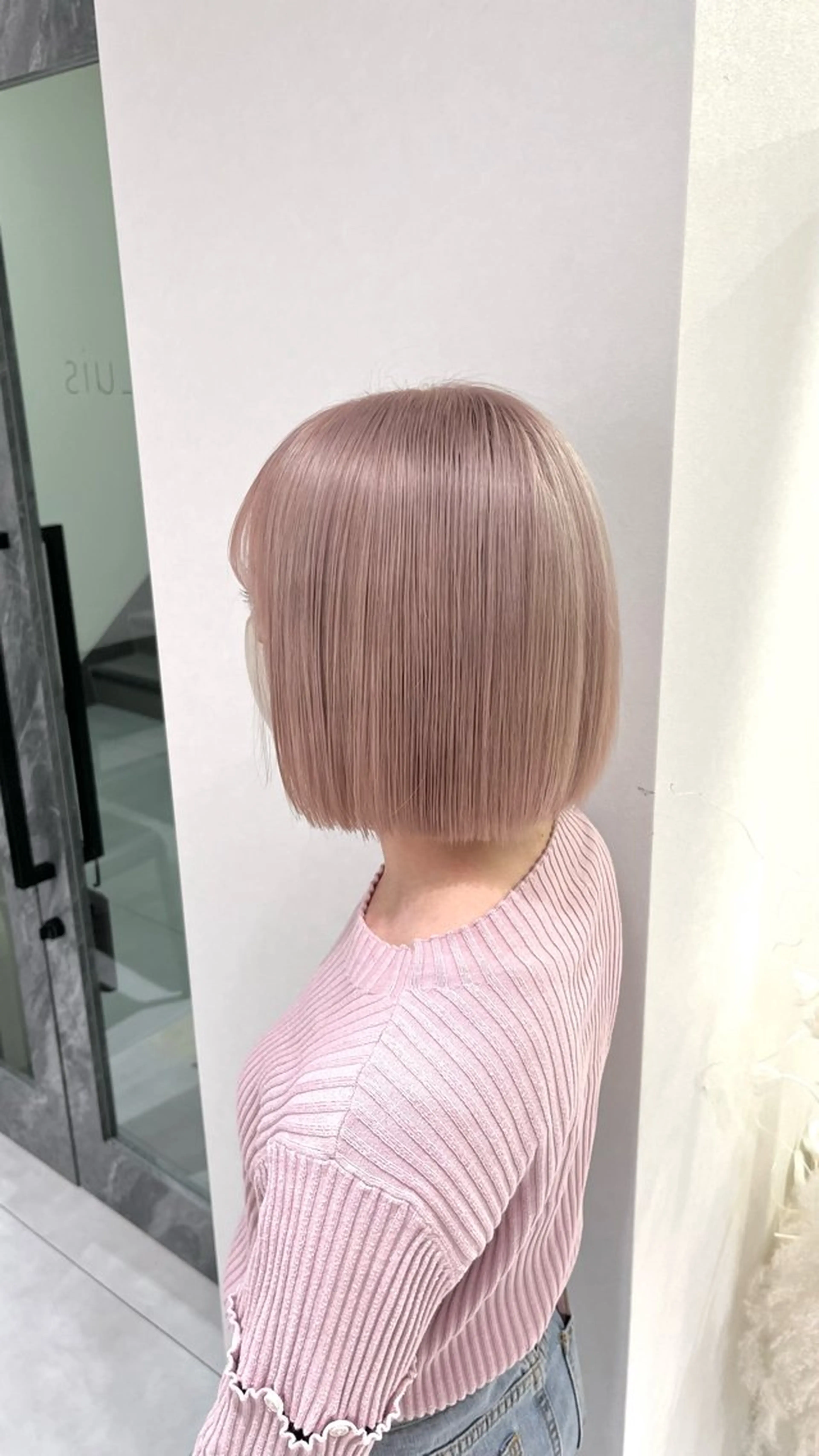 ショート カラー 髪質改善/レイヤー 兼折楓馬のヘアスタイル