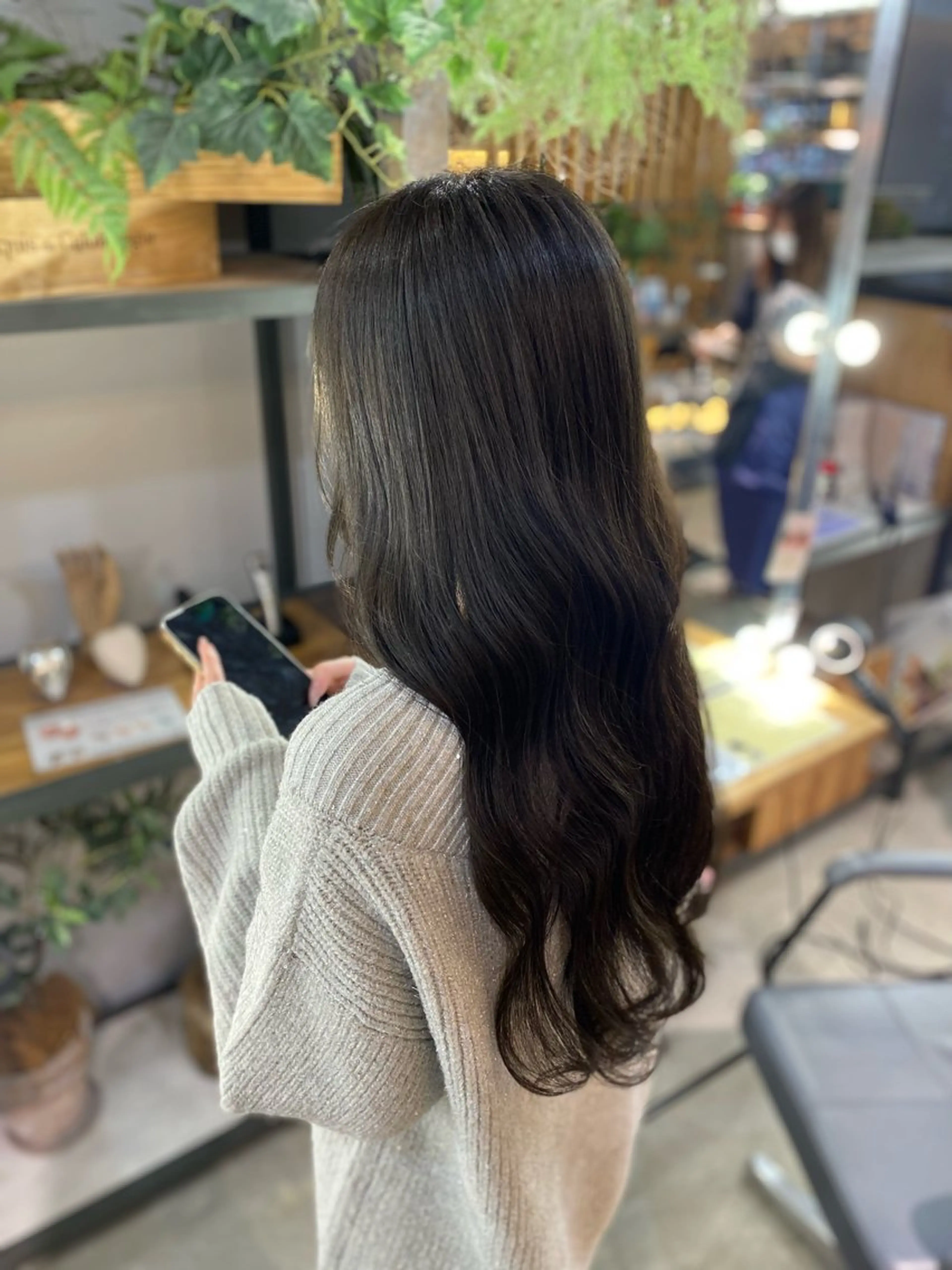 ワンカラー+トリートメントの写真