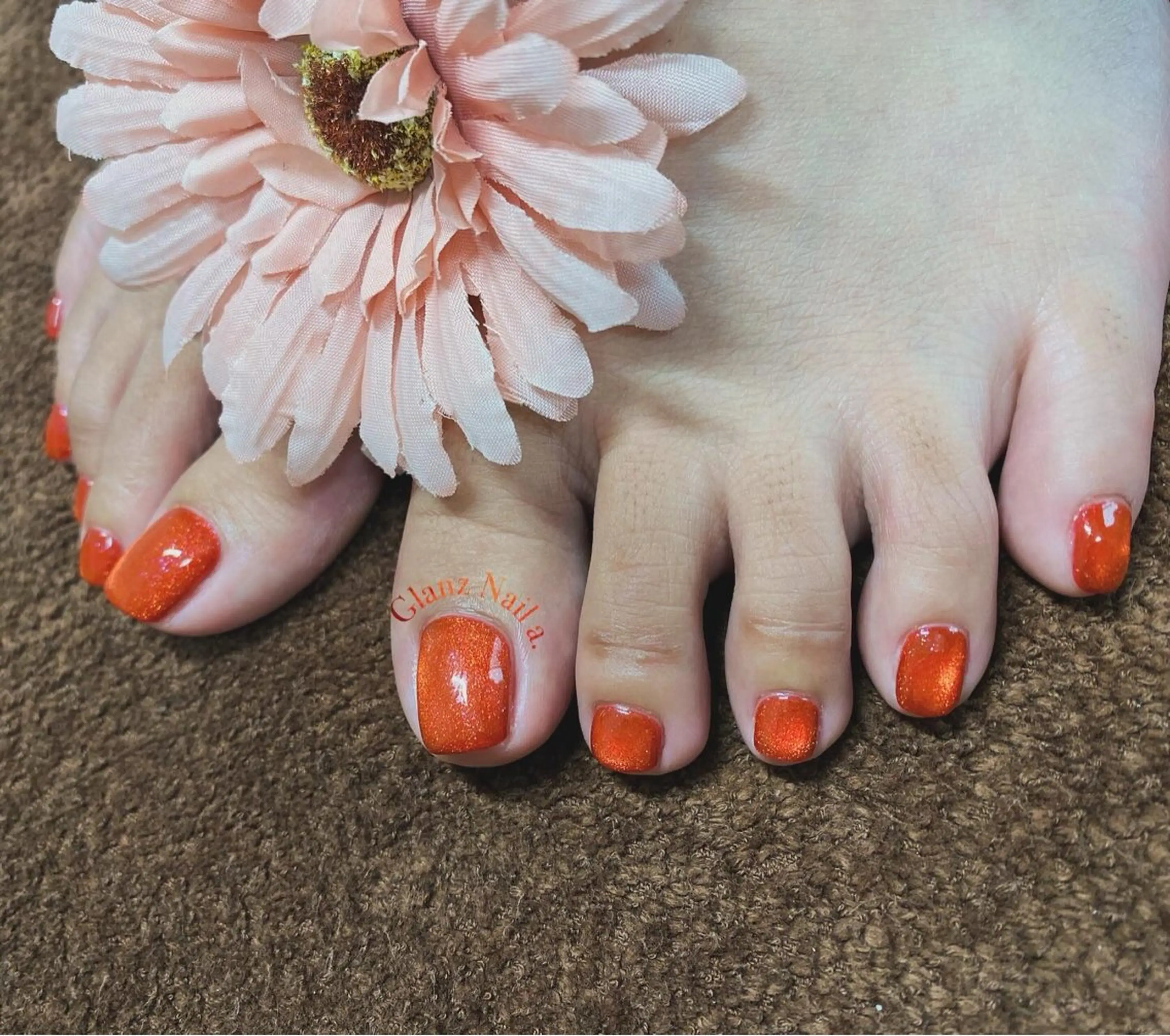 ネイル ジェルネイル マグネットネイル Glanz  Nail aのネイルデザイン