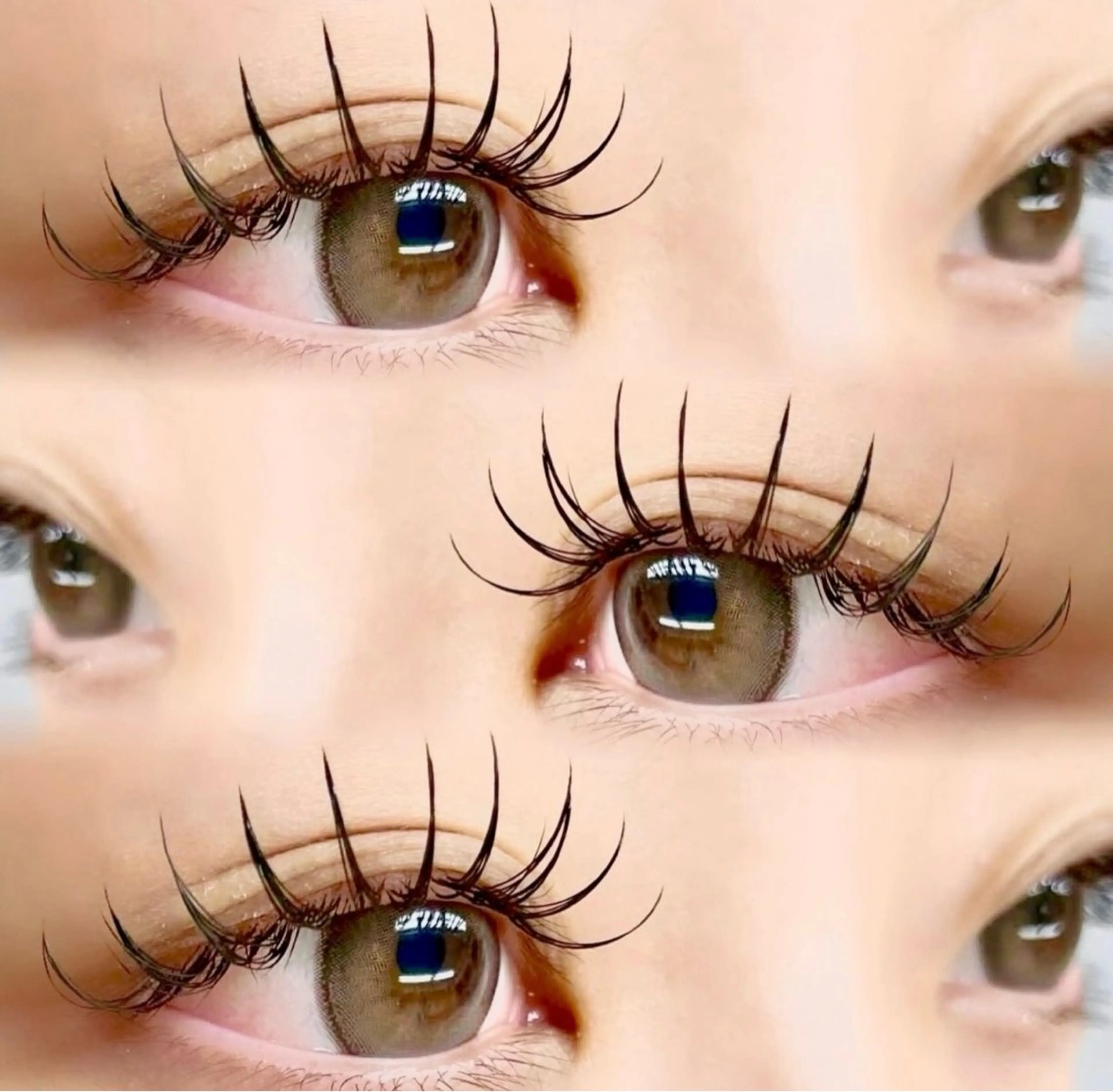 マツエク・マツパ 束感まつ毛 フラットラッシュ 韓国風マツエク ナチュラル パリジェンヌラッシュリフト GO TODAY 原宿Riora店所属・韓国束感まつげパーマ ｜根元立ち上げYUのマツエク・マツパデザイン