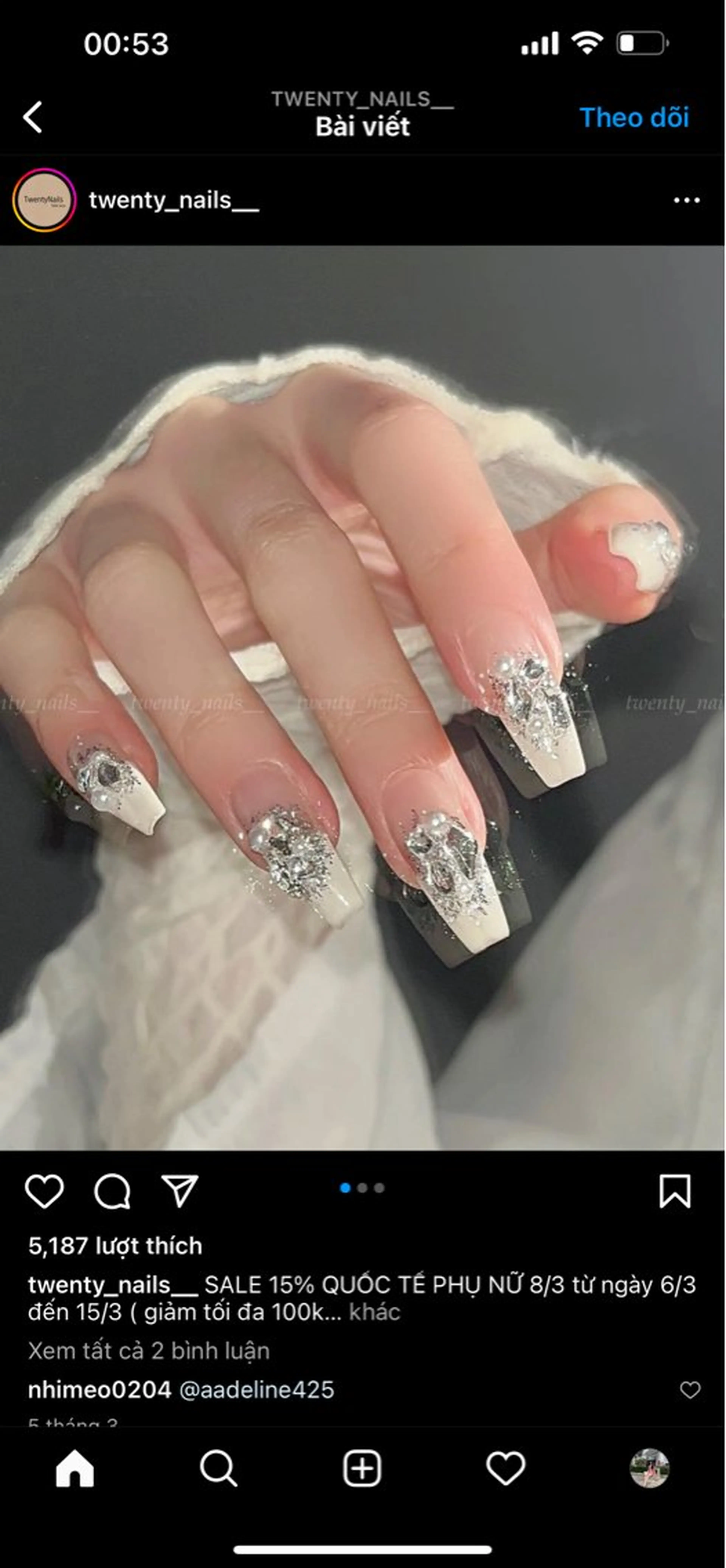 ネイル フレンチネイル ジェルネイル ガラスフレンチ ハロウィン ハート ハンドネイル H.baby Nail Salonのネイルデザイン