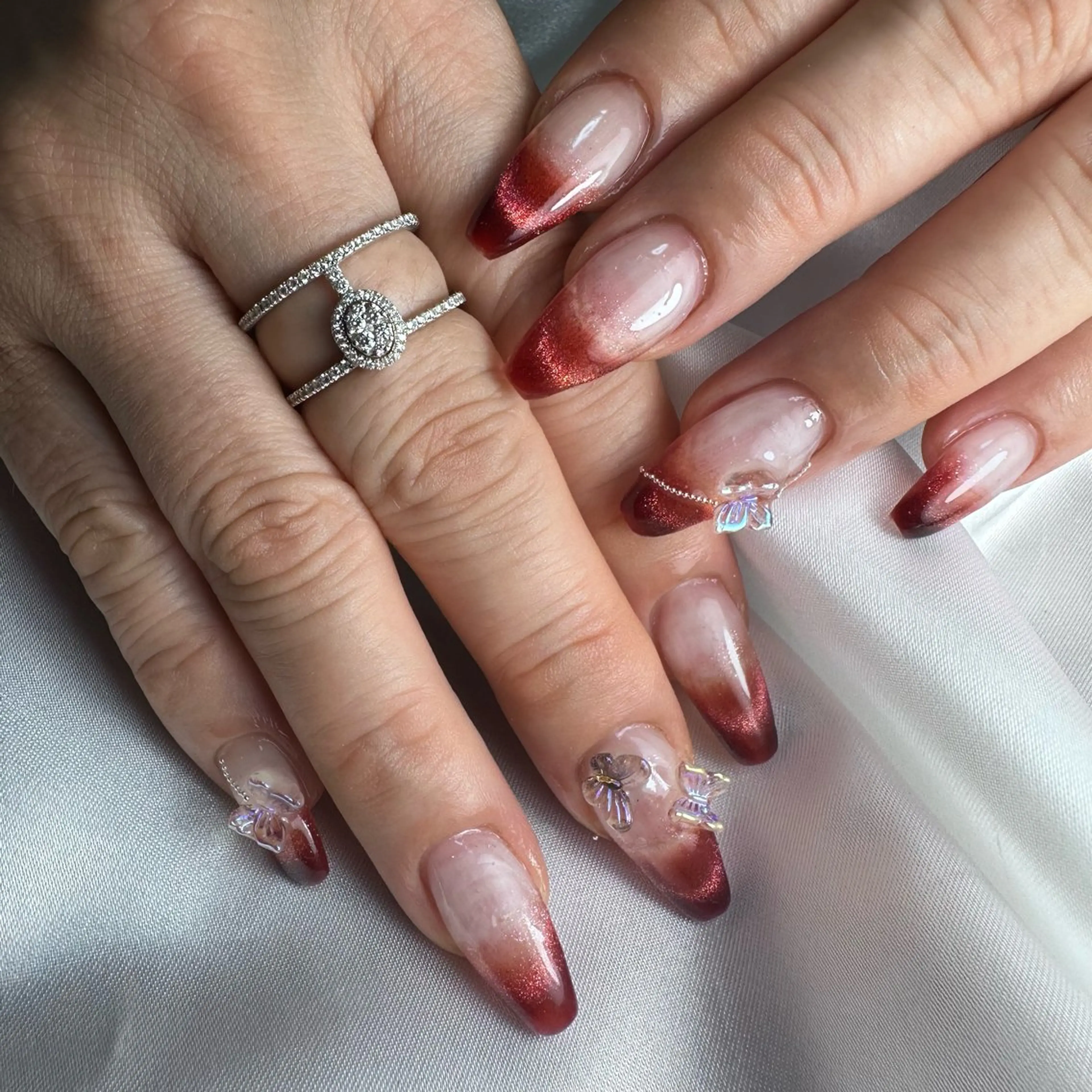 ネイル グラデーション nail salon 凪のネイルデザイン