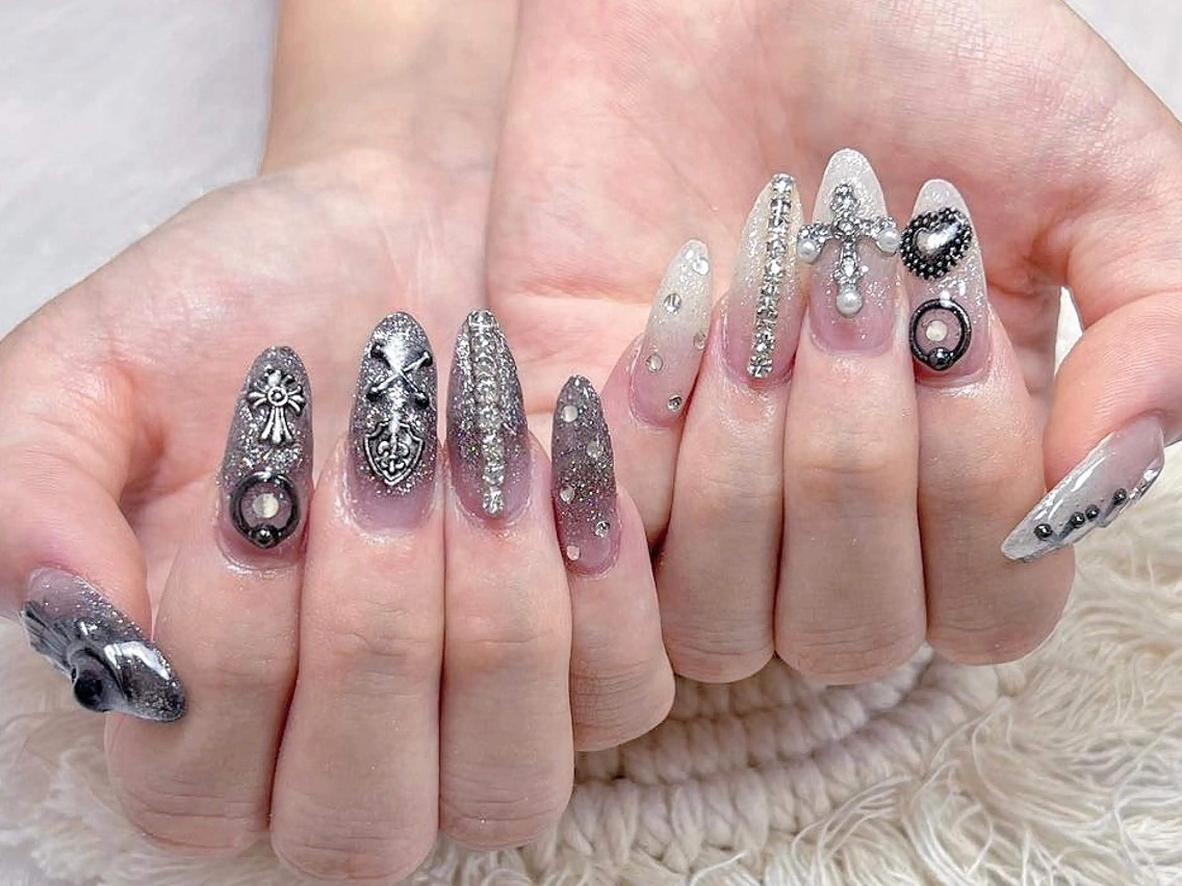 ネイル 持ち込み スカルプネイル ハンドネイル DEMAIN- 🕊️研修のネイルデザイン