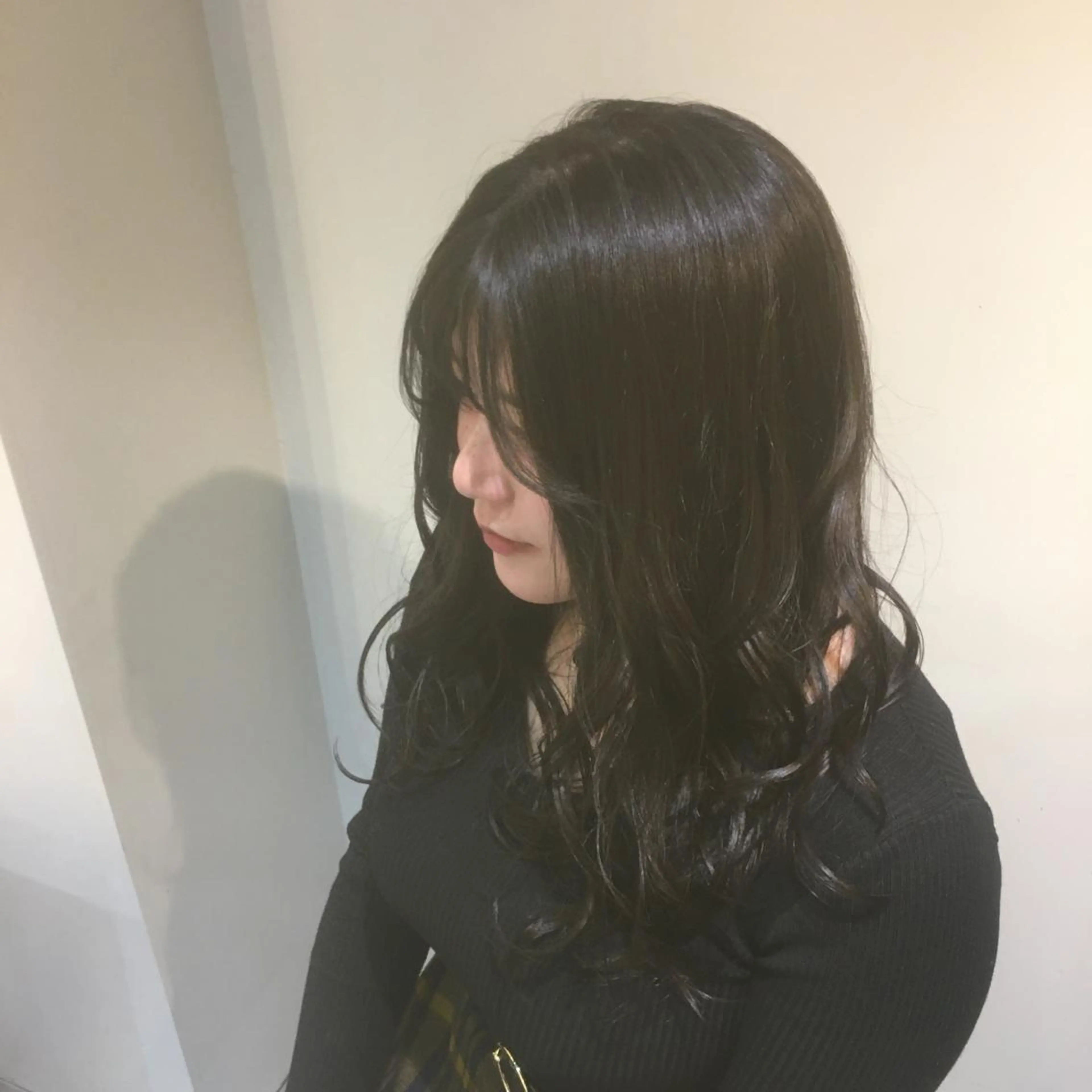 ロング カラー カット ヘアカラー トリートメント しのはら まどかのヘアスタイル