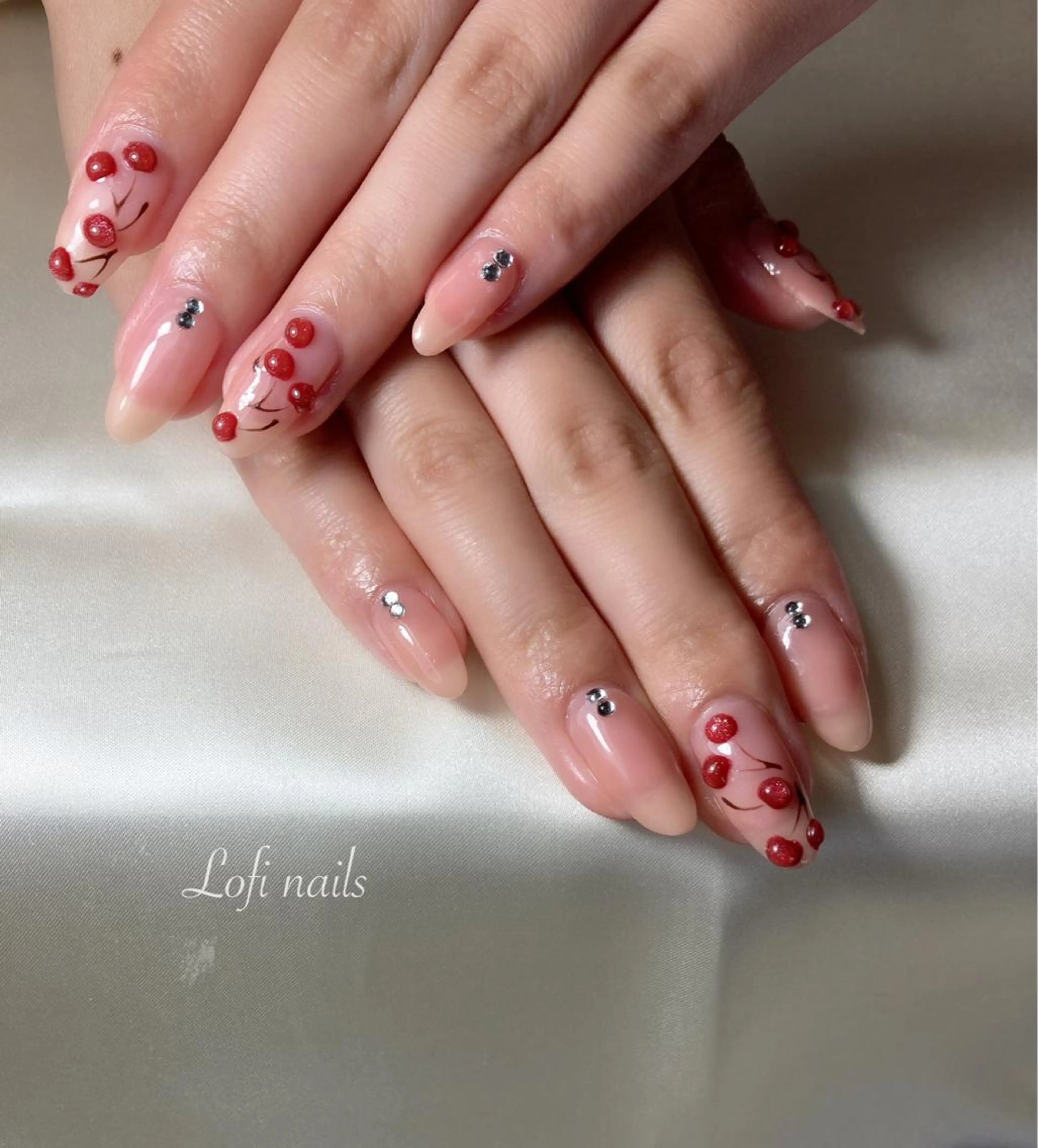 ネイル ぷっくりネイル Lofi nails ゆきこのネイルデザイン