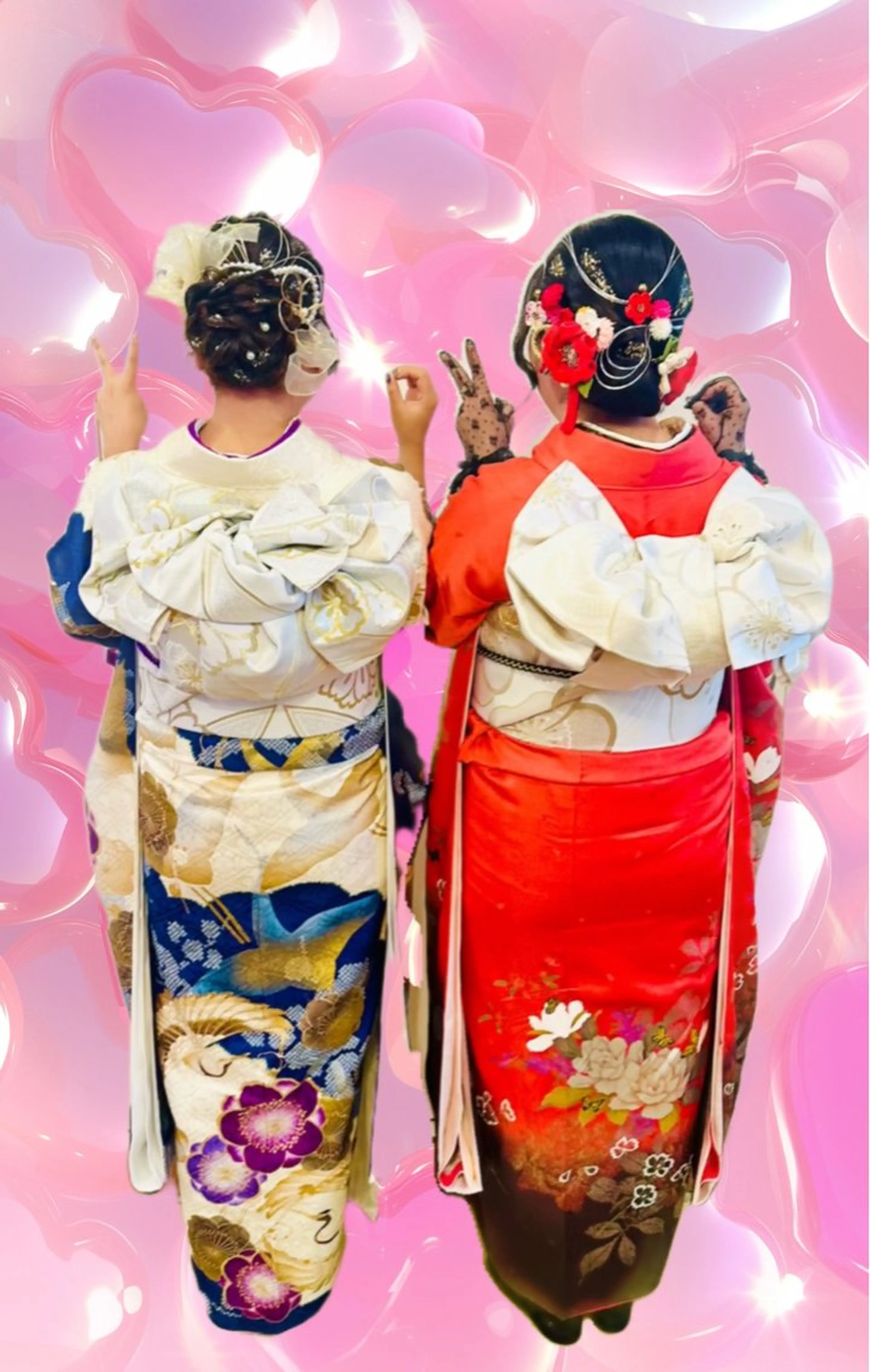 【振袖お着付け】👘✨結納、結婚式、パーティーなどに✅早朝料金ありの写真