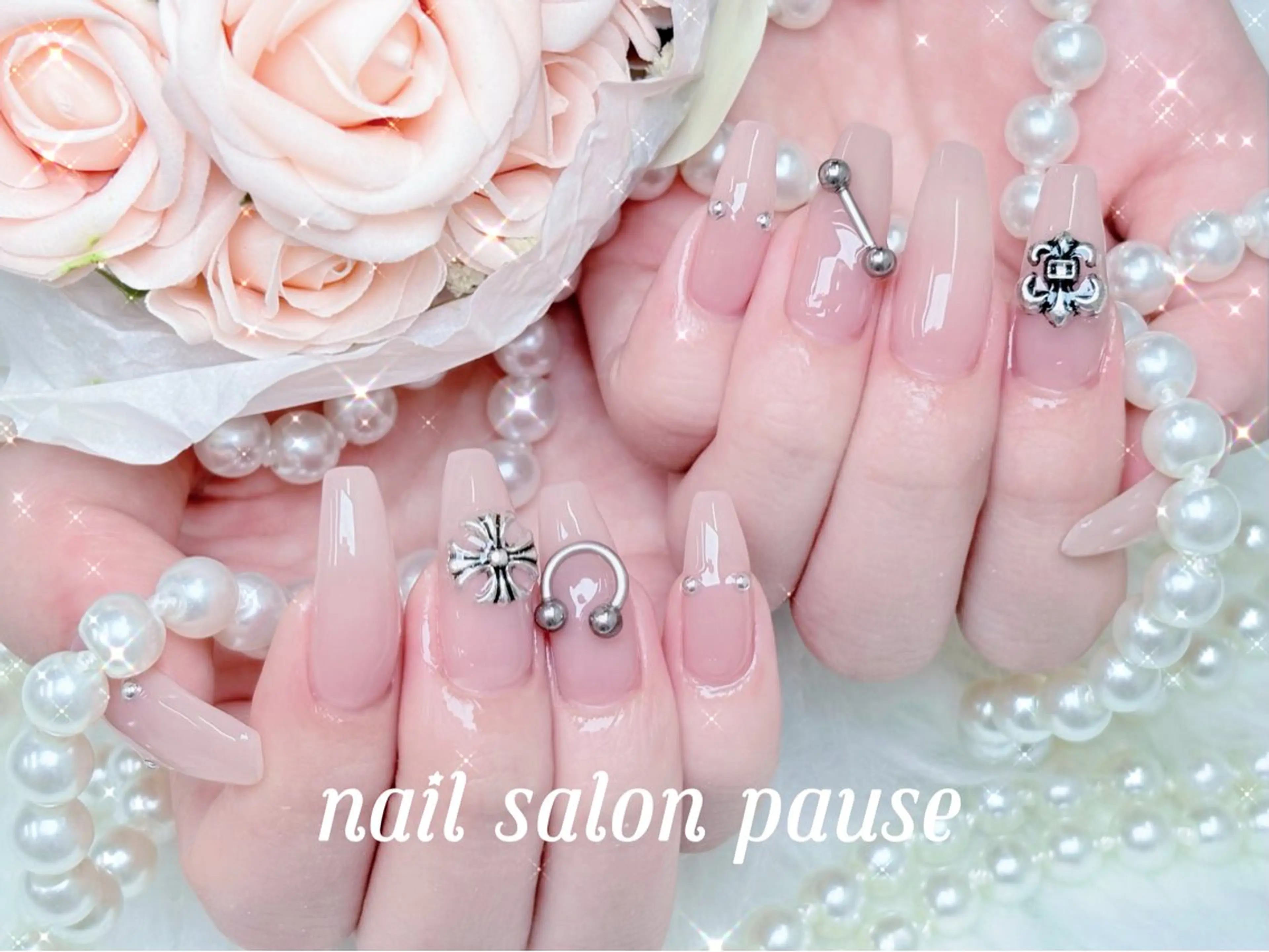 ネイル ハンドネイル ハンドケア nail salon pause✨のネイルデザイン