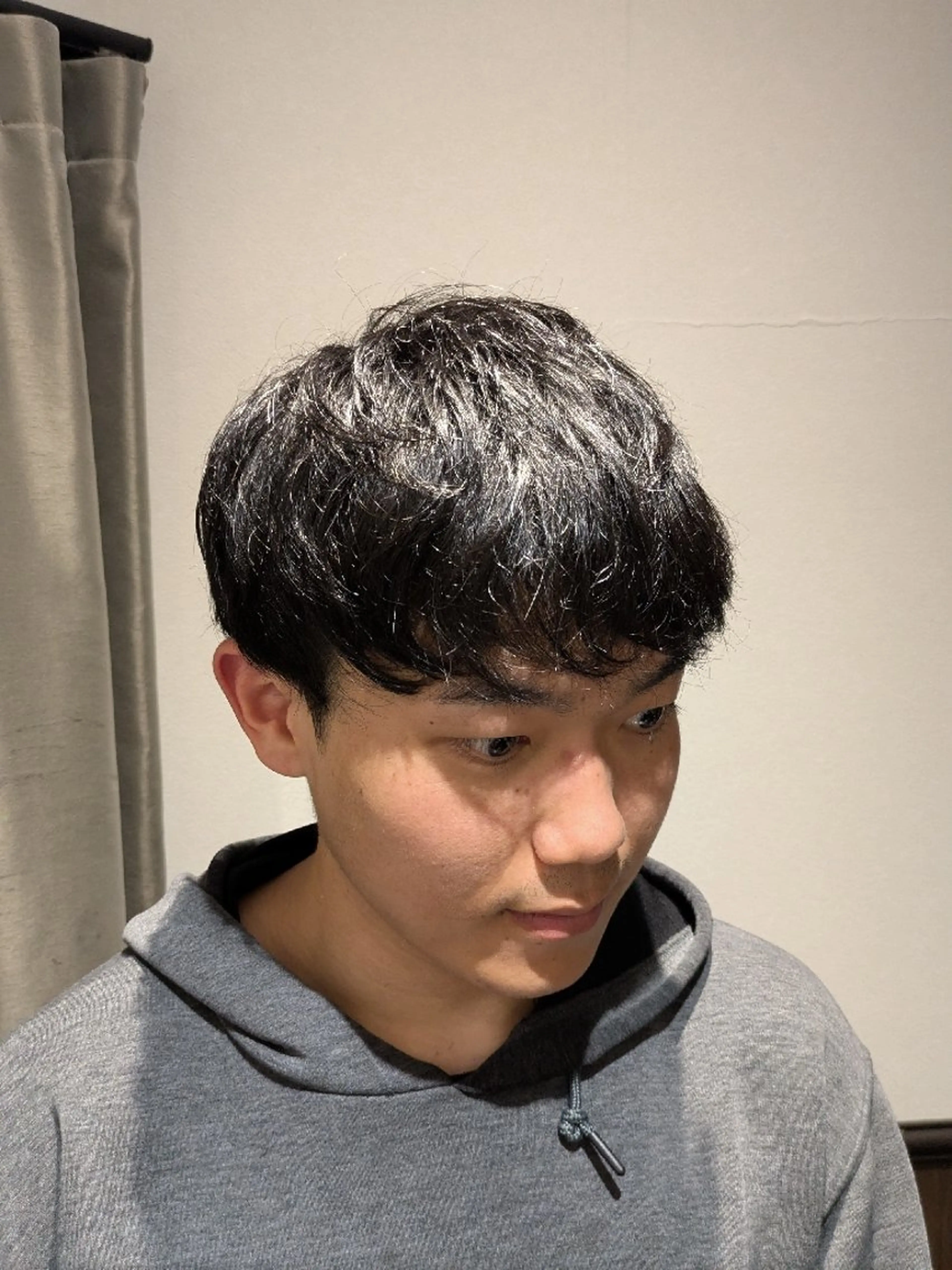 ミディアム メンズ 松井 俊樹のヘアスタイル