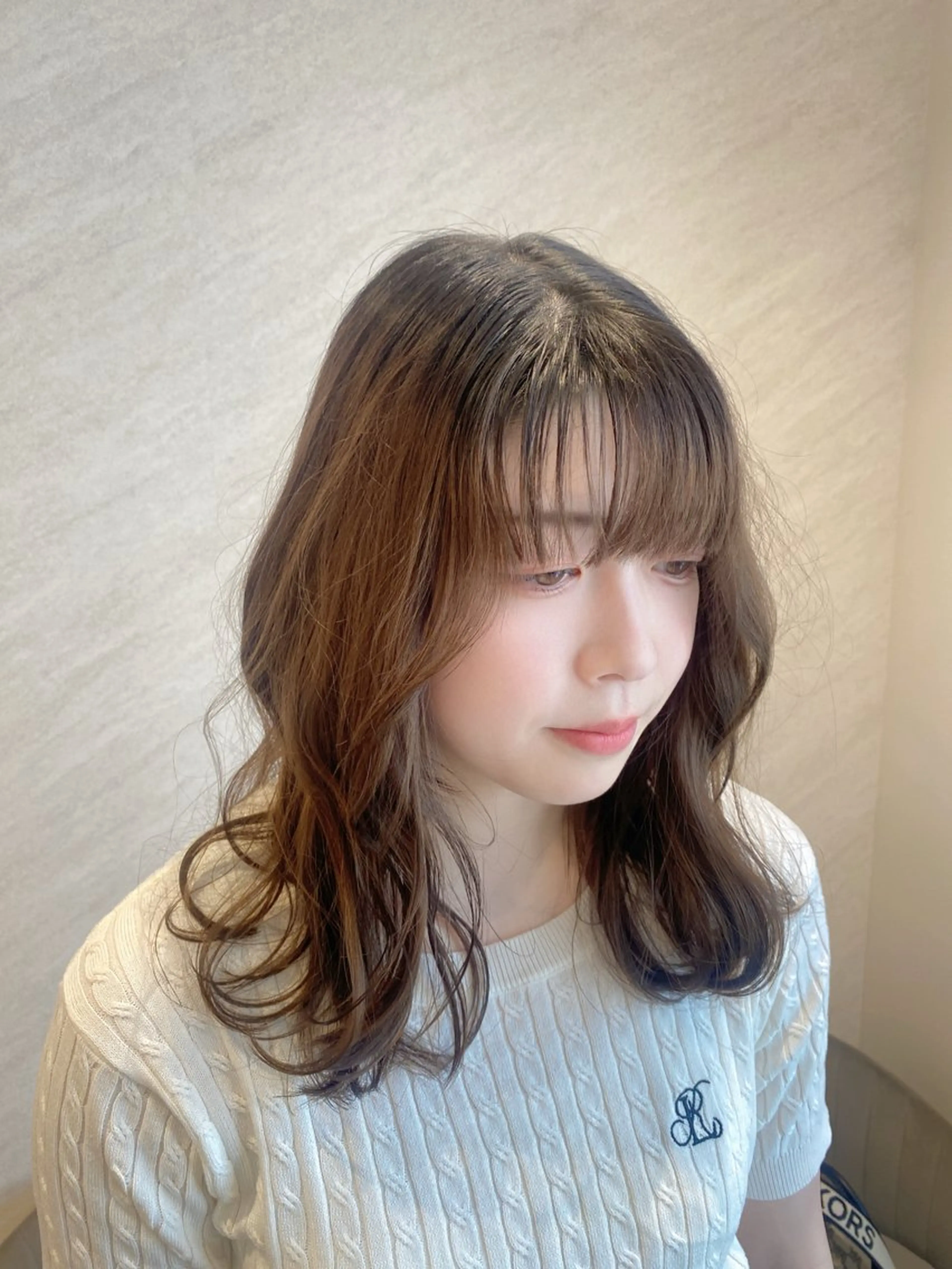 セミロング 佐藤 生基のヘアスタイル