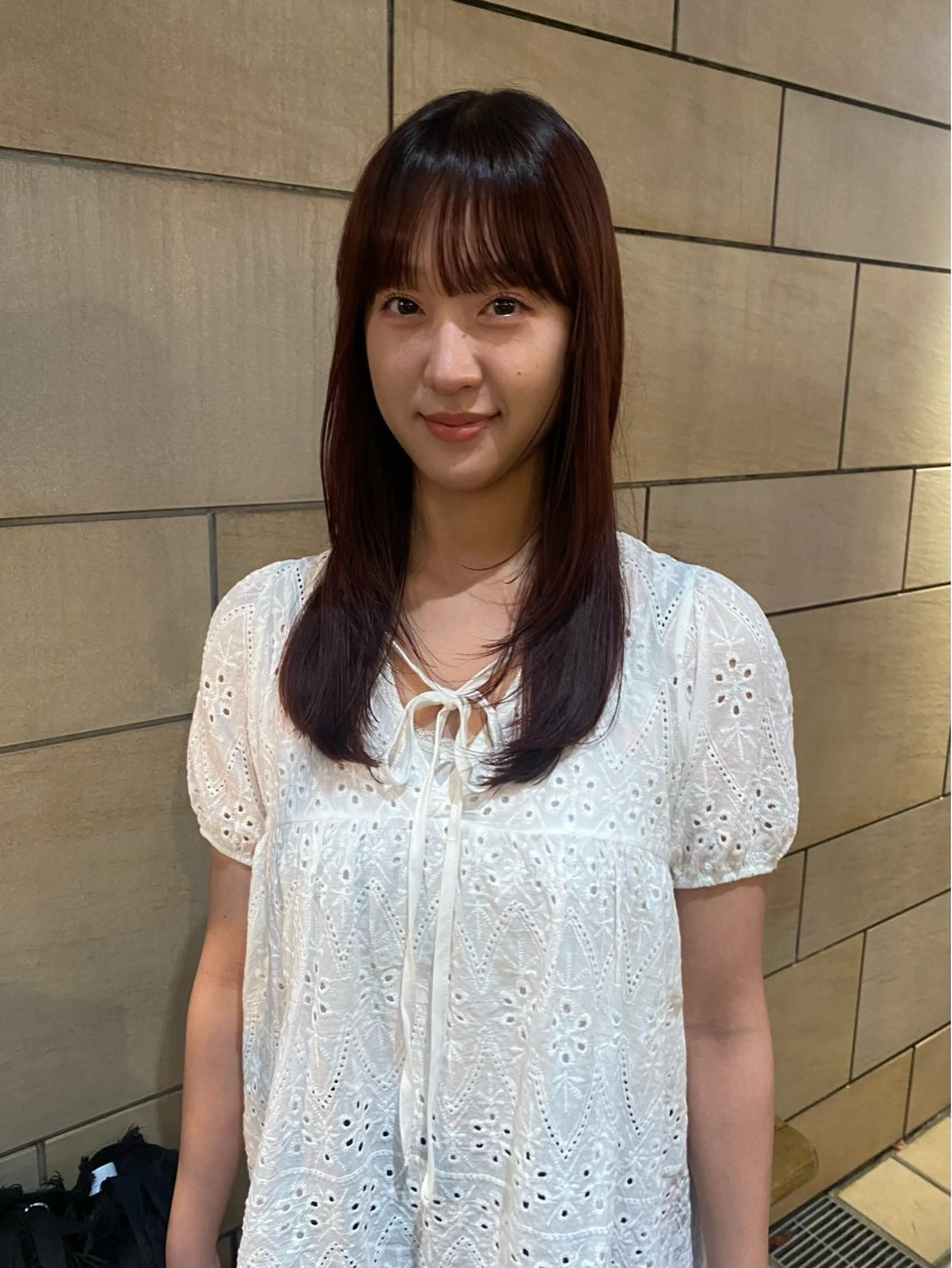 セミロング カラー カット ヘアカラー トリートメント 似合わせカラー /パーマ🪿 moeのヘアスタイル