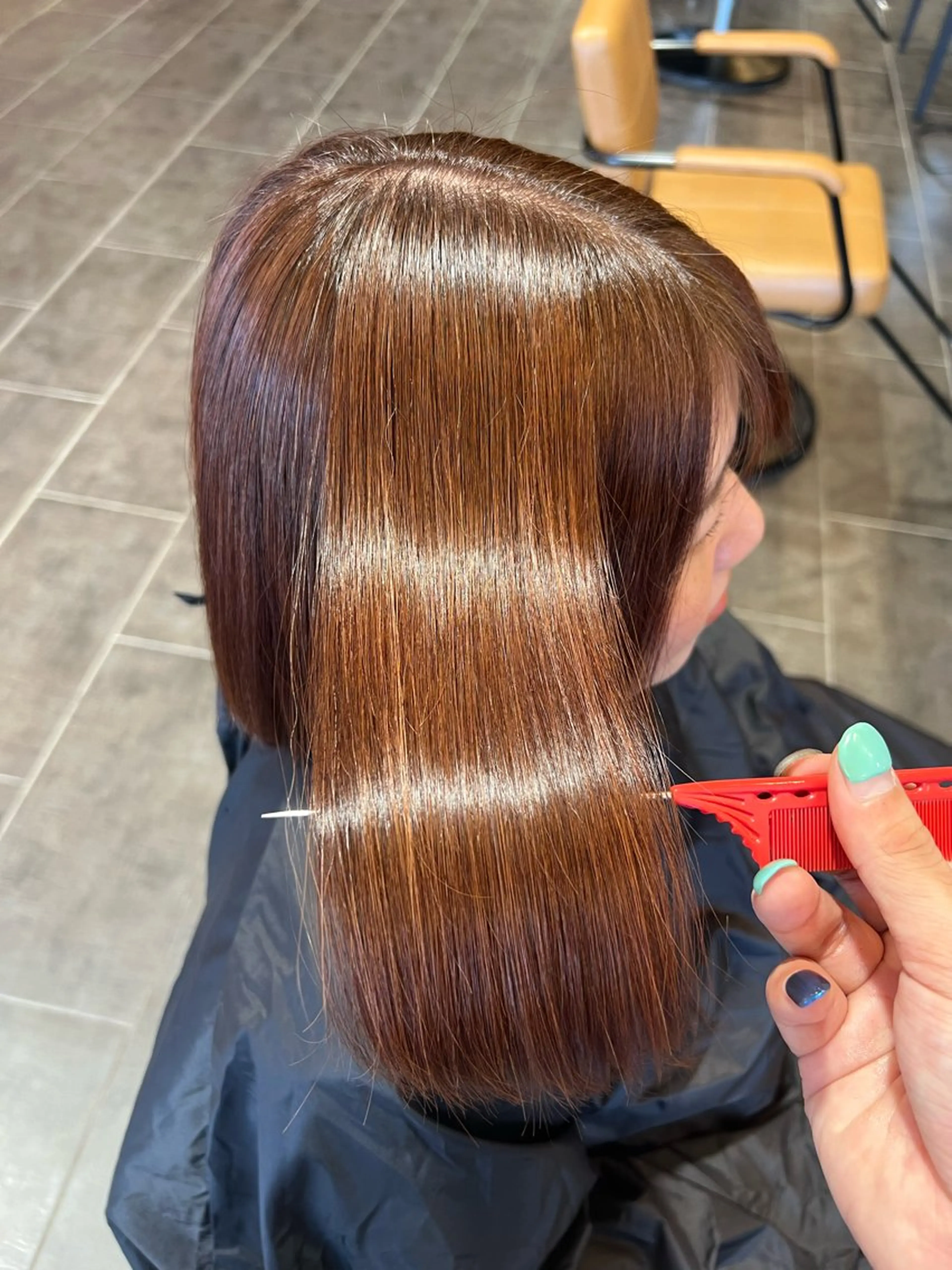 ロング 谷口 莉々葵のヘアスタイル