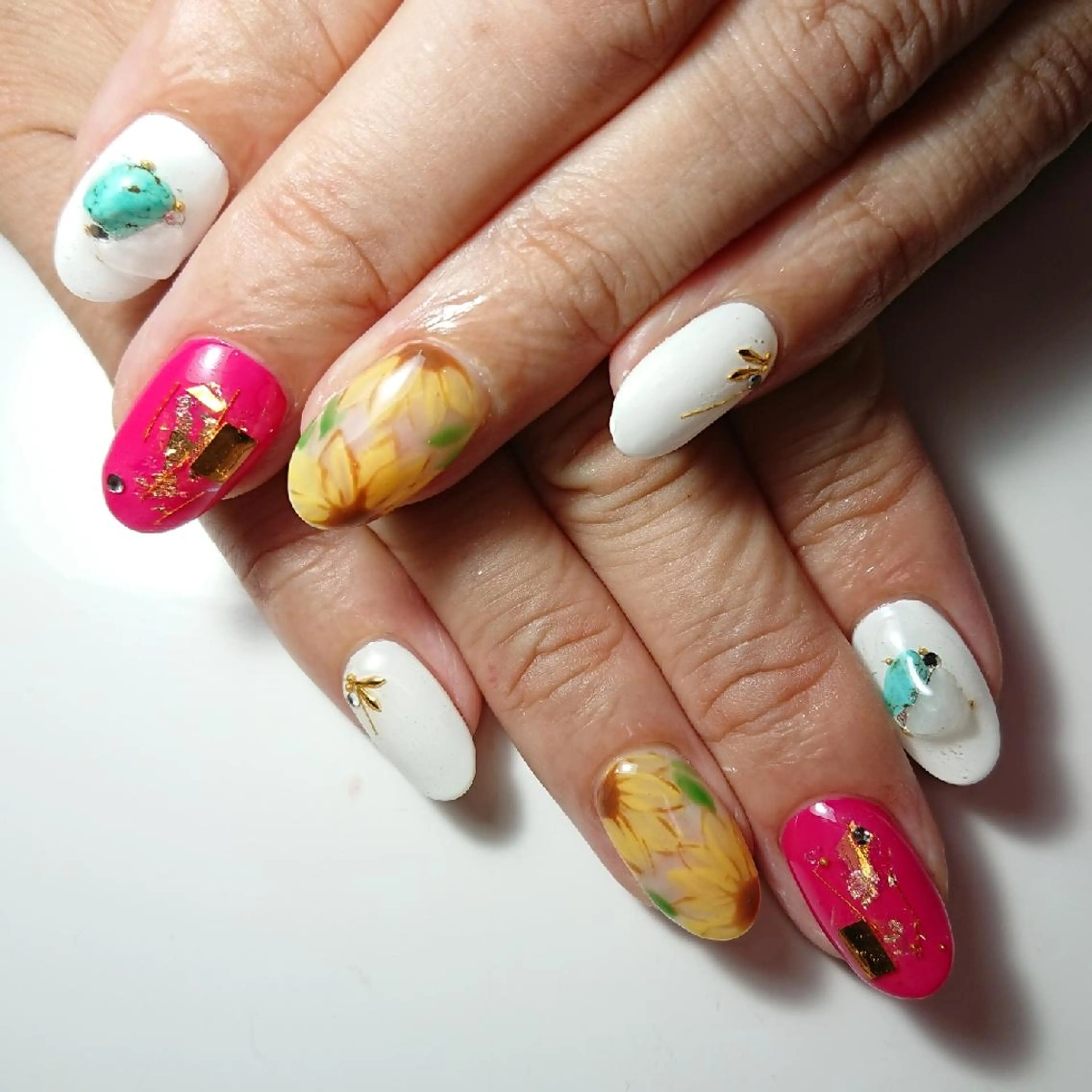 ネイル 下妻市ﾈｲﾙｻﾛﾝ M_styleのネイルデザイン