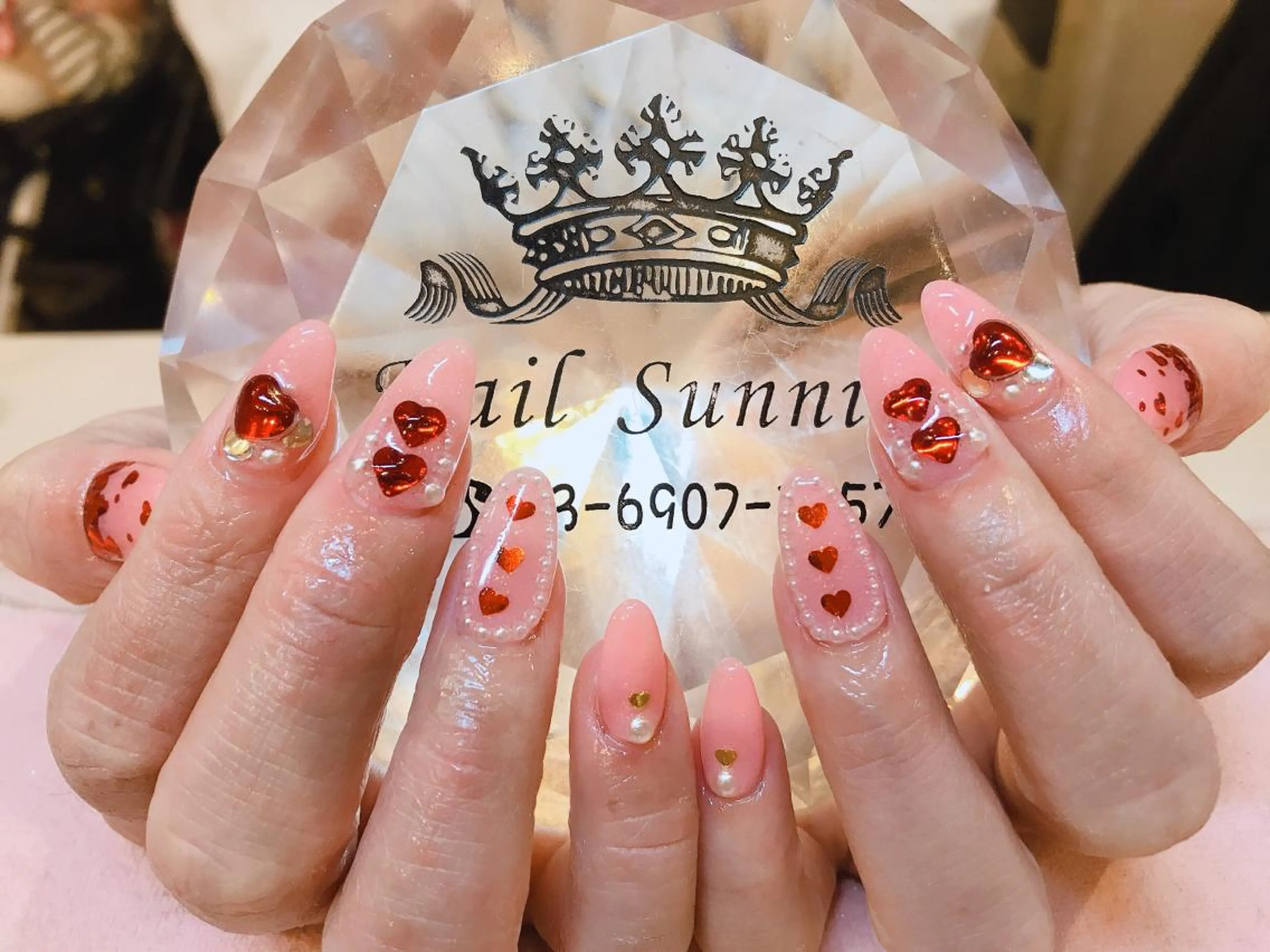 ネイル 長さだし専門店 M2　rikaのネイルデザイン