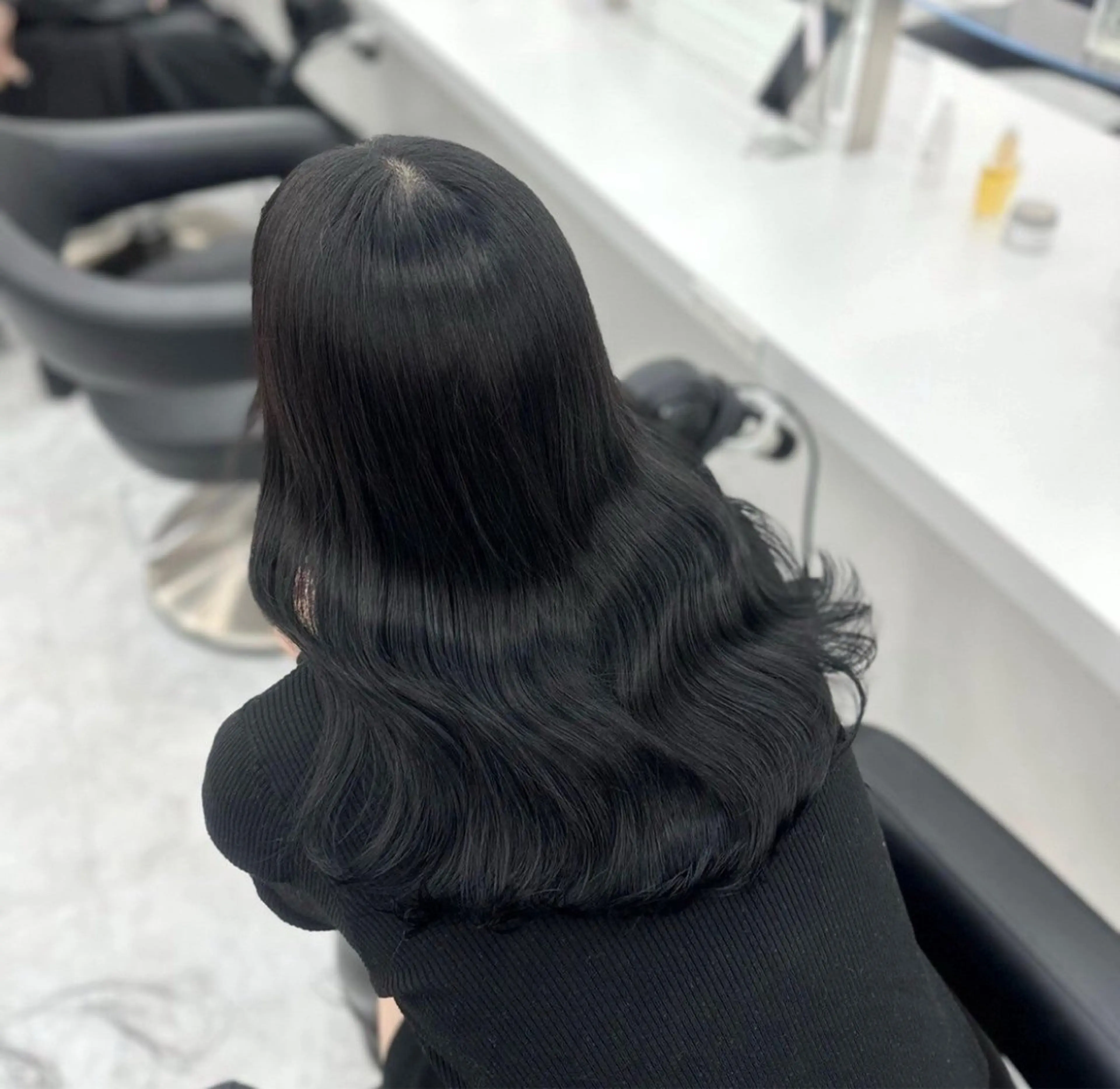 ロング カラー 透明感カラー トリートメント 🤍透明感推しカラー 🤍yui‪💞✨のヘアスタイル