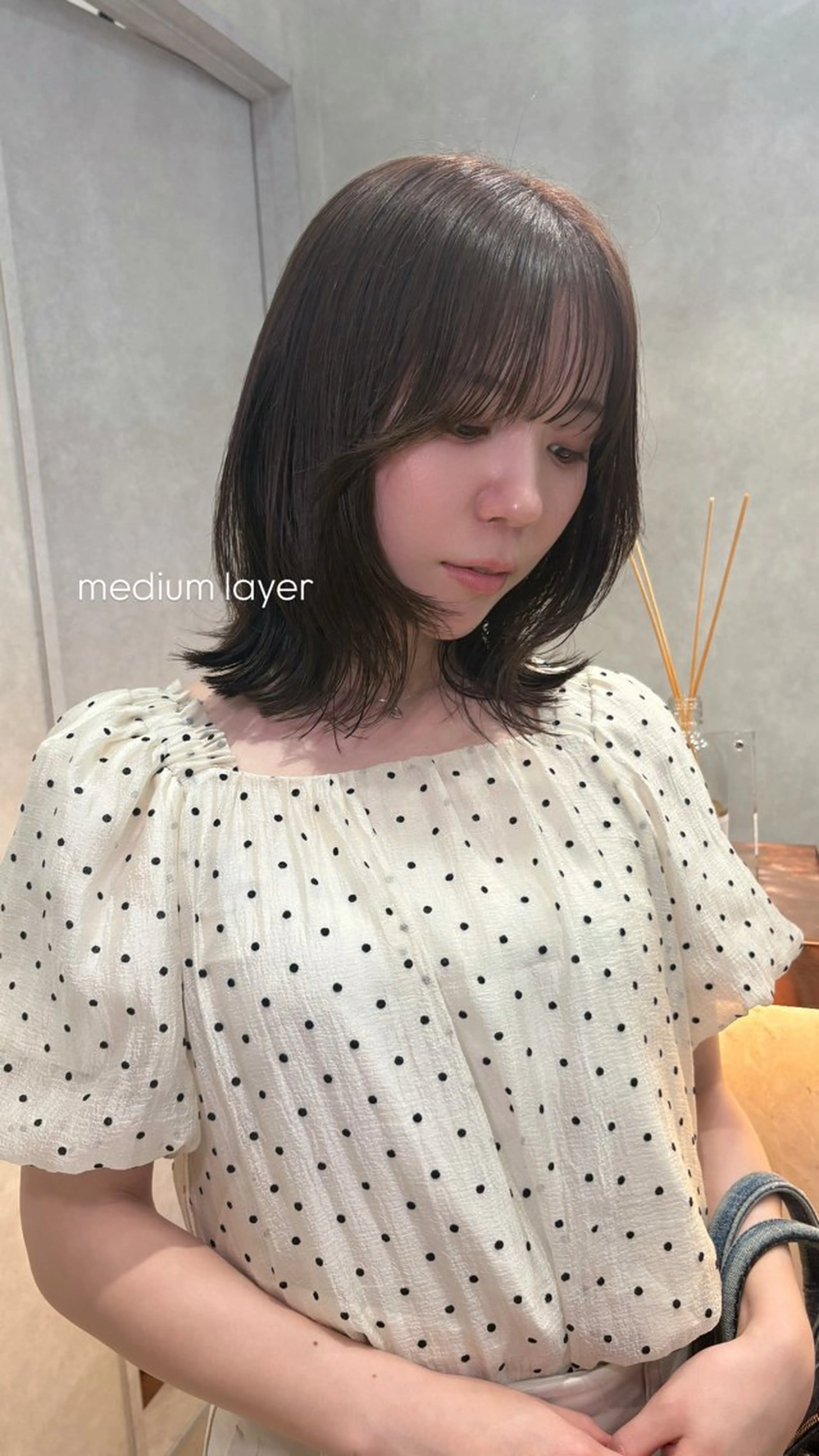 ミディアム カラー カット ヘアカラー トリートメント 🌿【Zina札幌】 東海林りかこ🌿のヘアスタイル