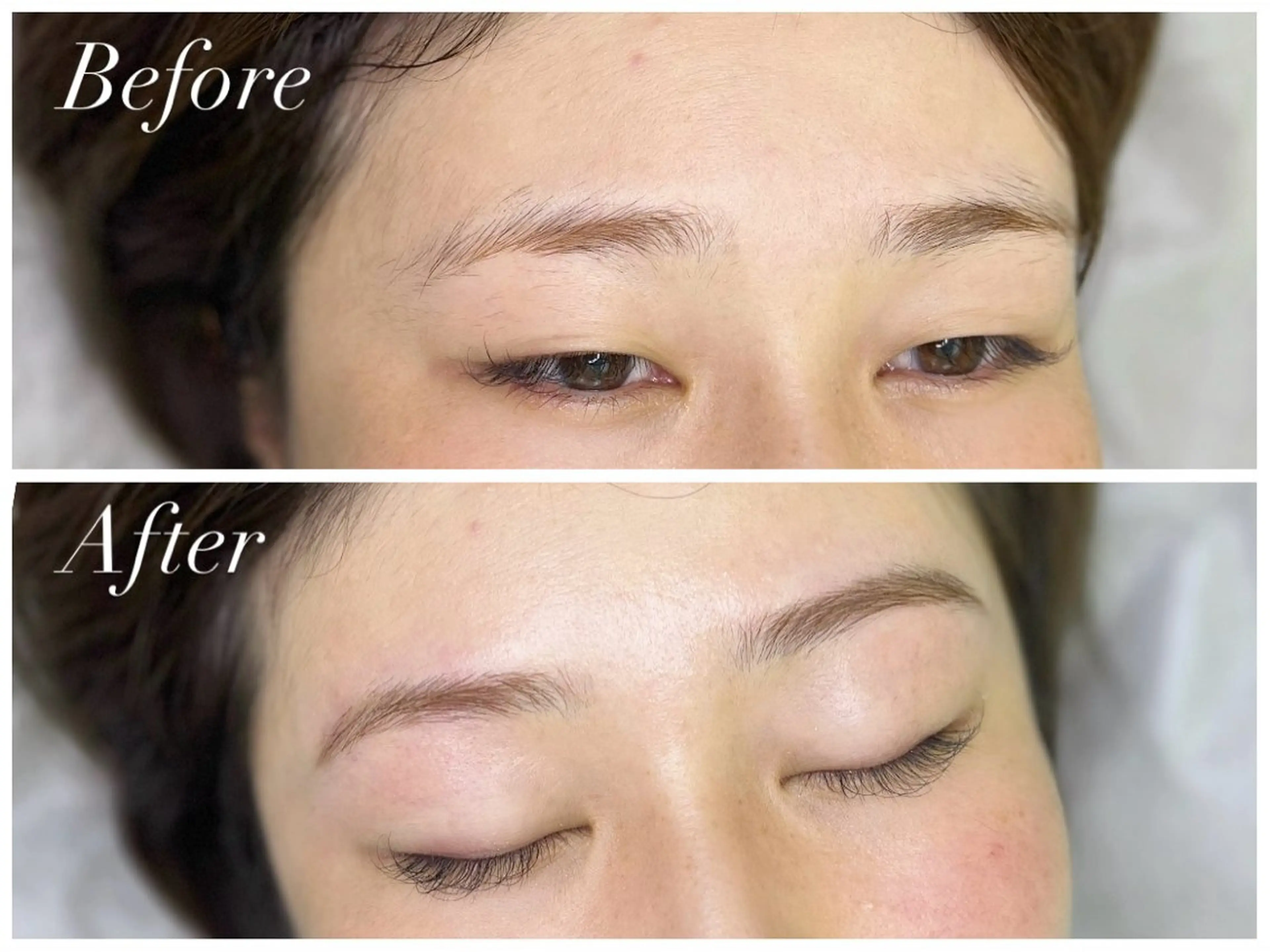 【5週間以内再来】【女性】似合わせ眉毛WAX 間引き ¥4500の写真