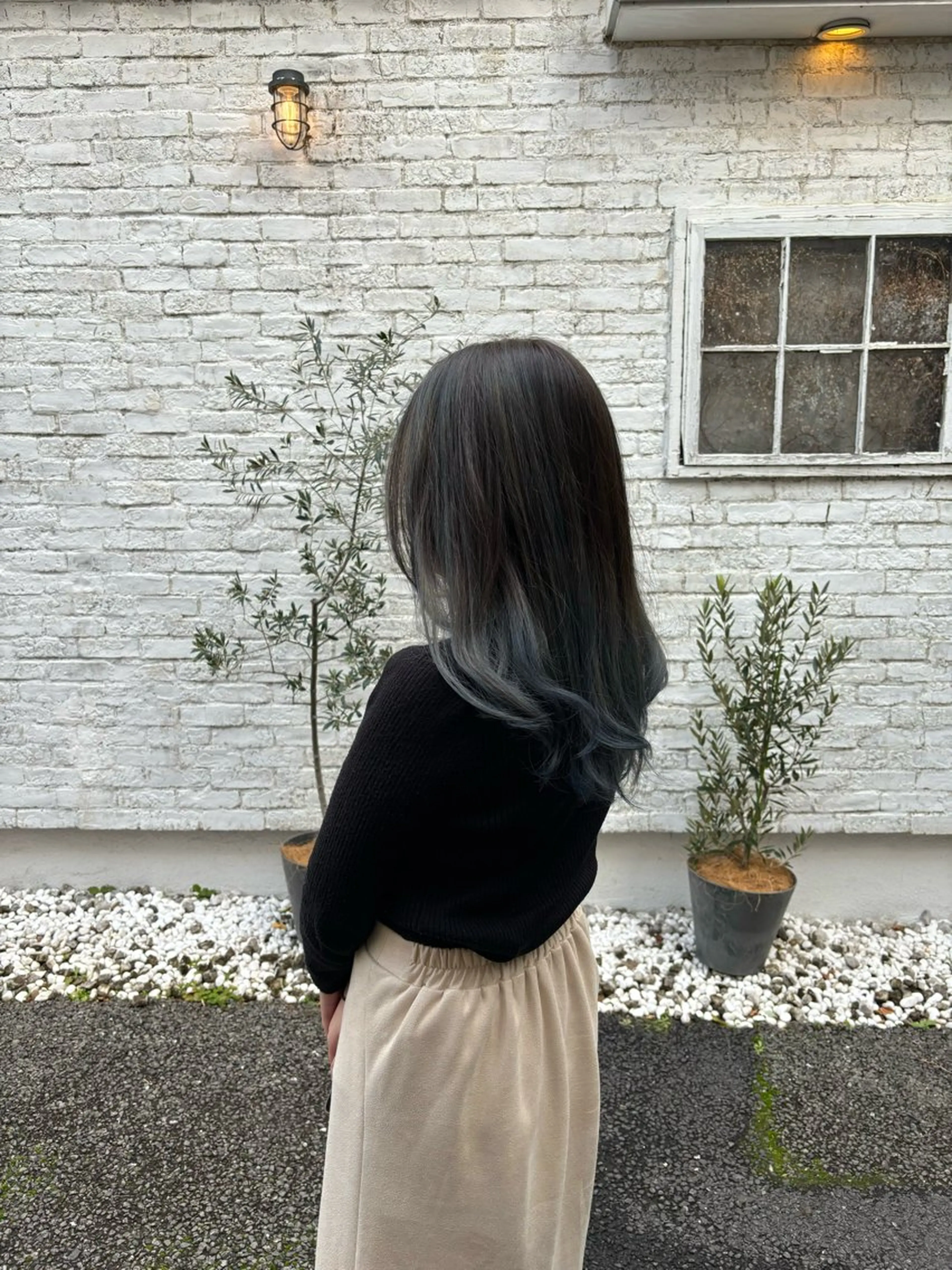 ロング カラー ヘアカラー トリートメント SHO 👻原宿 /艶カラーのヘアスタイル