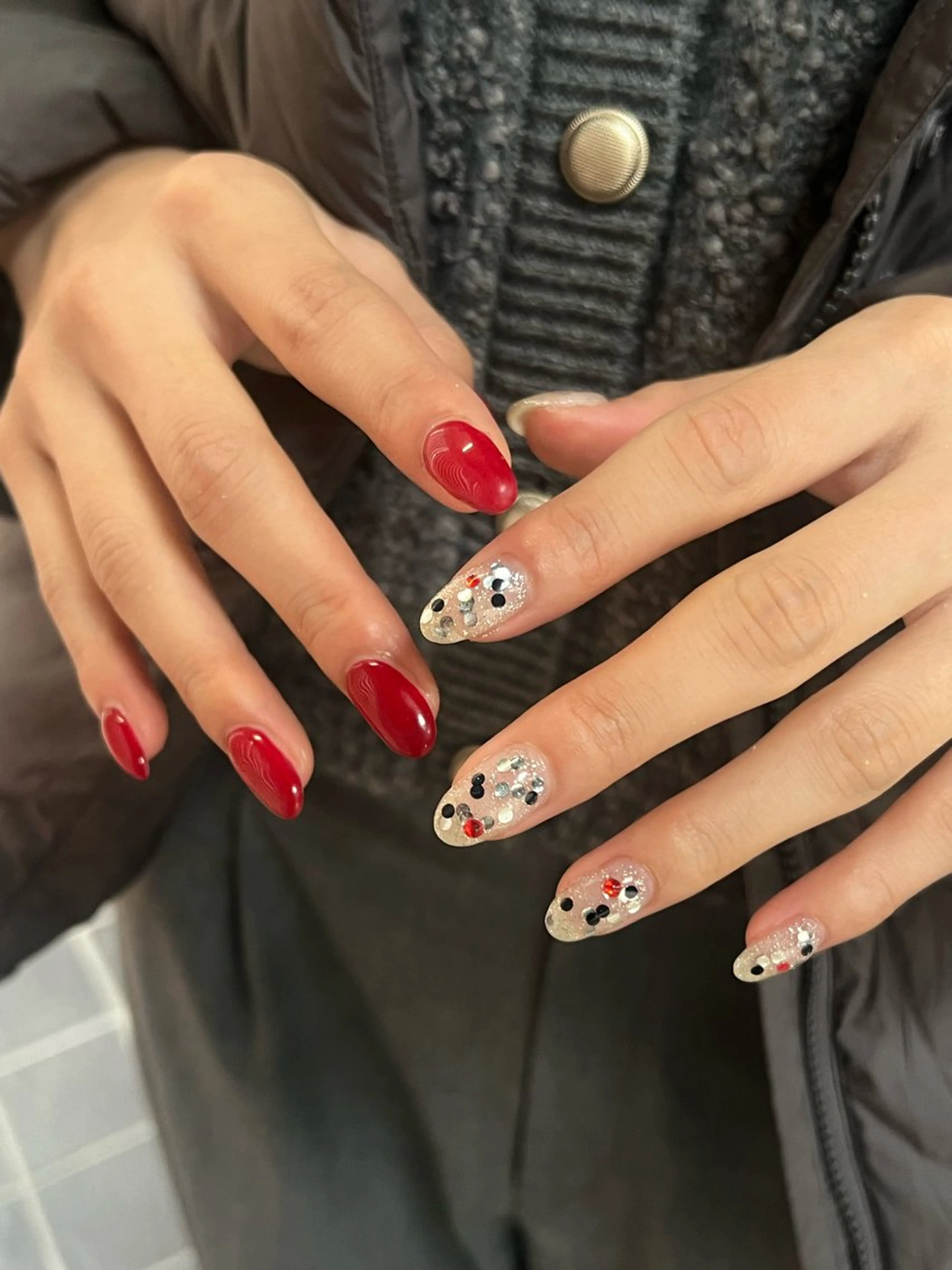 ネイル ハンドネイル Hata nail 🎀個性派ニュアンスのネイルデザイン