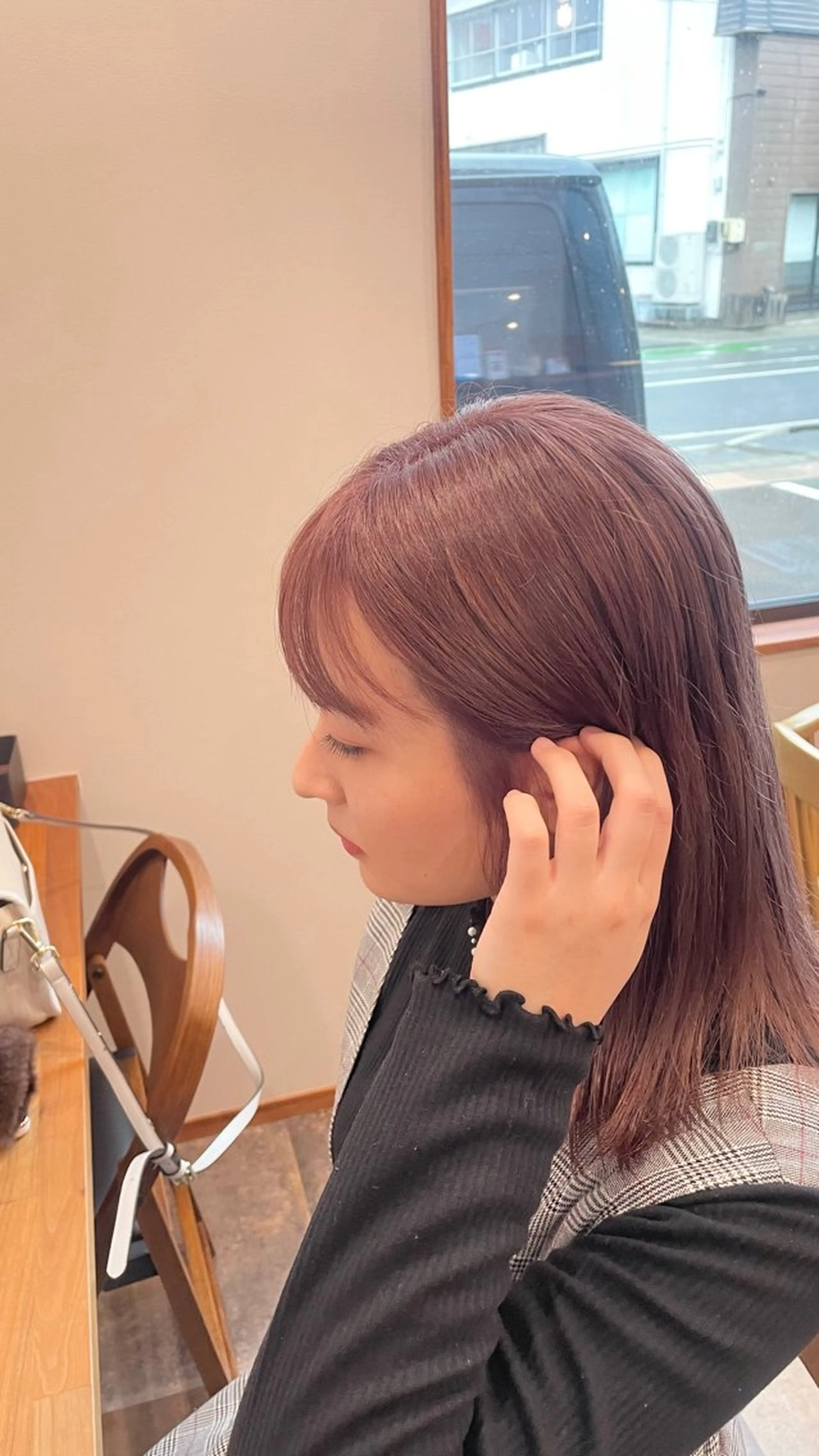 ブリーチonカラー＋トリートメント＋カットの写真