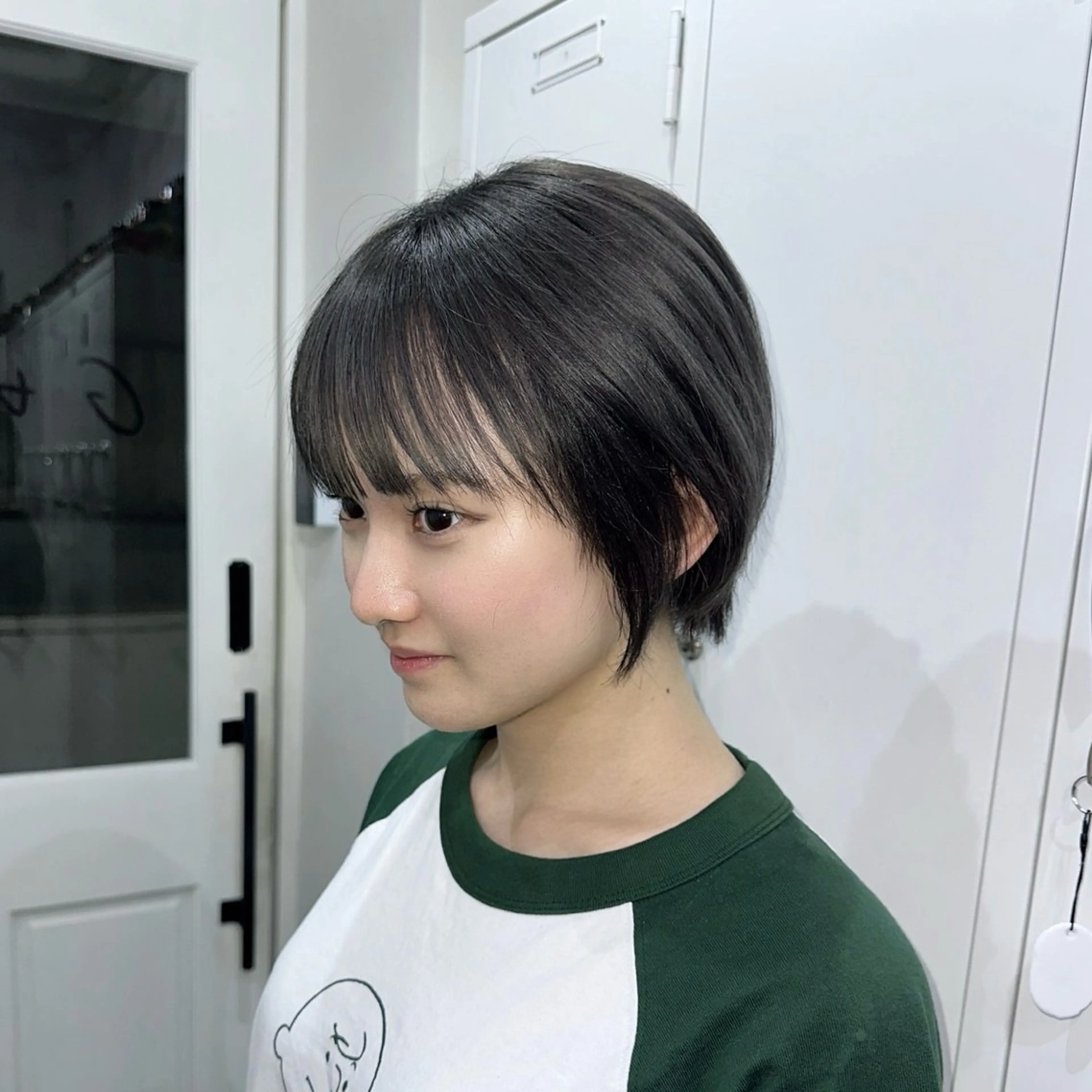 ショート カラー ハイトーン/ウルフ /エクステ/ましろのヘアスタイル