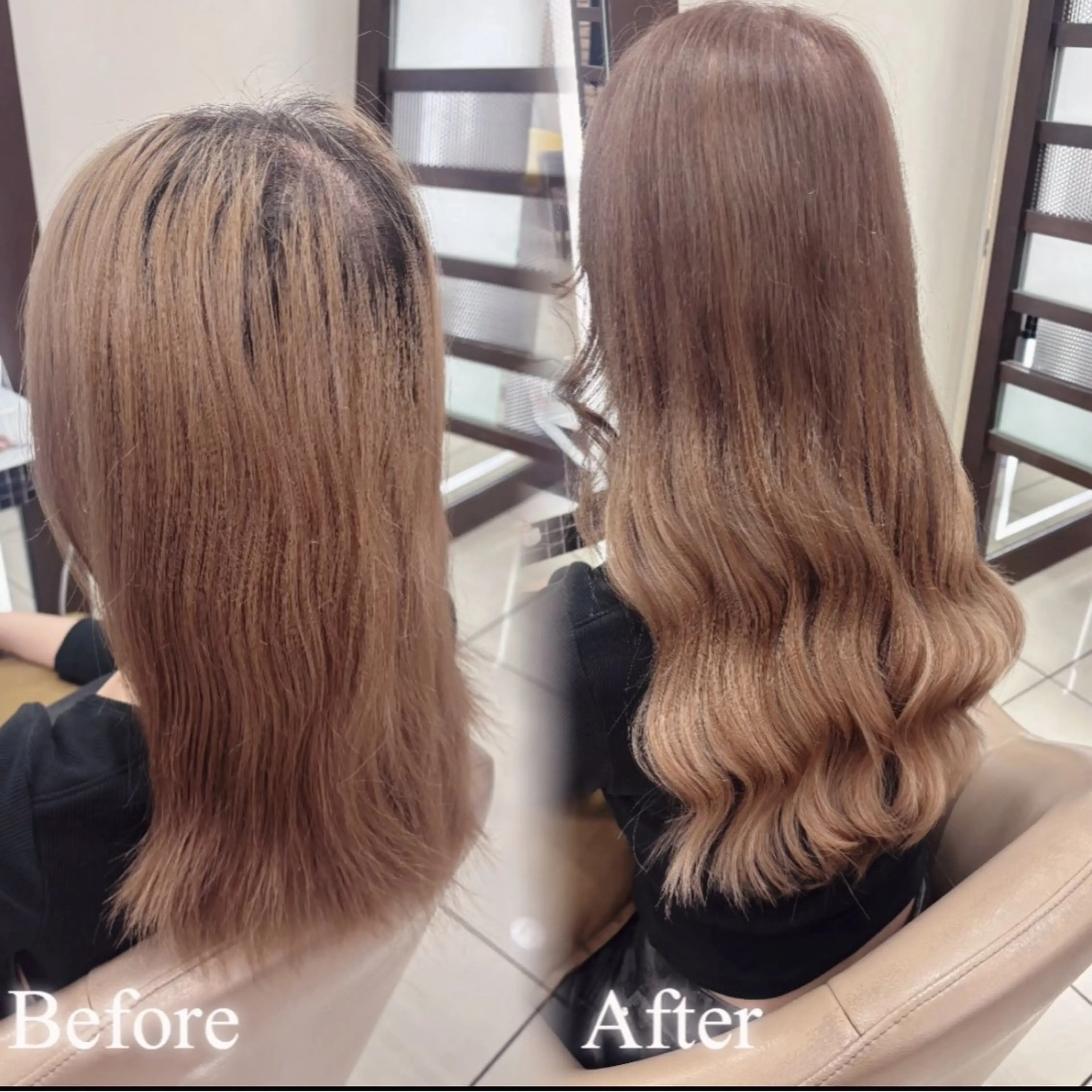 ロング シールエクステ エクステ ロング ヘアカラー エクステ ヘアセット 絶対可愛い宣言💝横 浜エクステみさき🪄のヘアスタイル