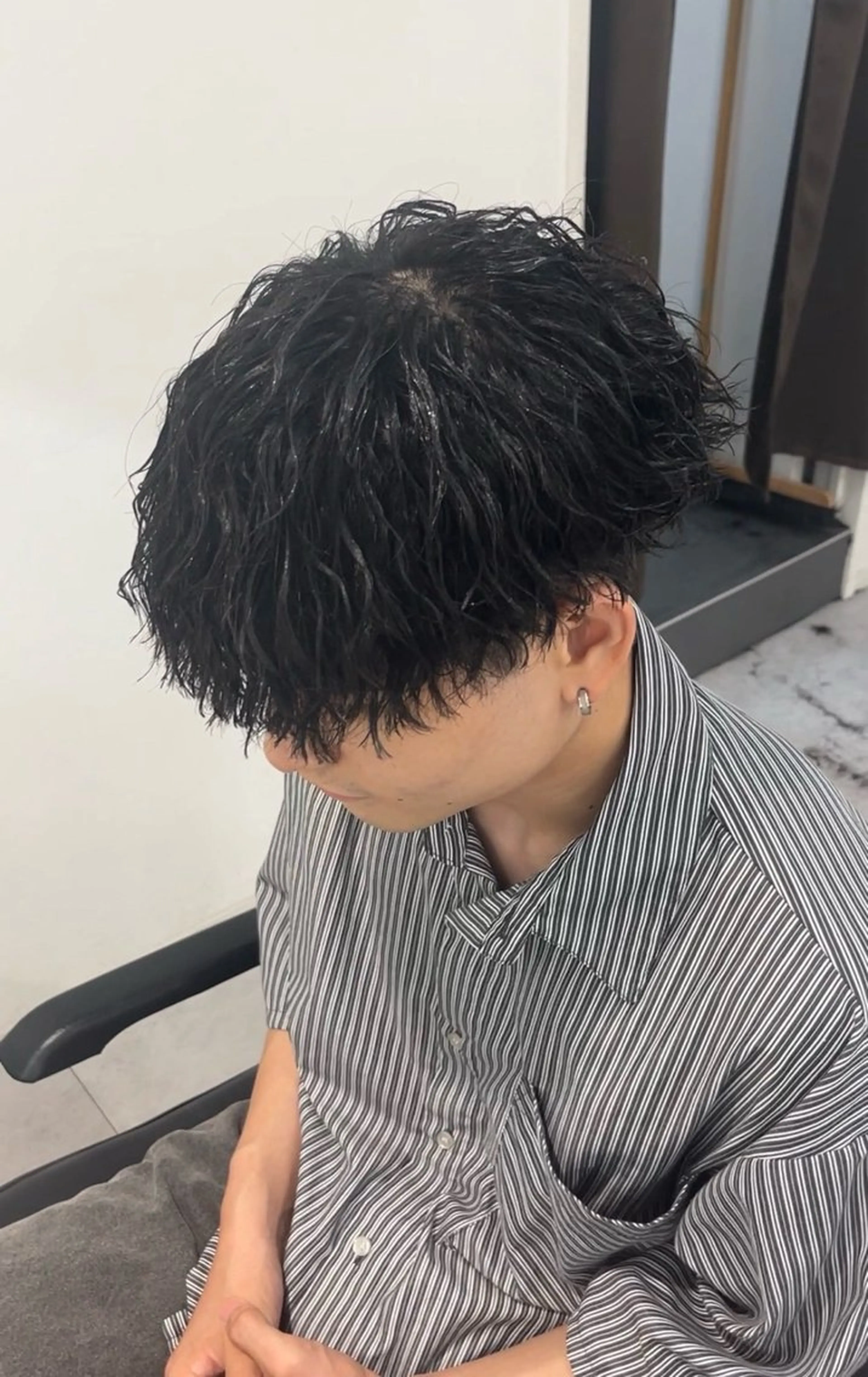 パーマ メンズ メンズパーマ ツイストスパイラルパーマ スパイラルパーマ メンズ専門/パーマ 特化/栄/北出瑞貴のヘアスタイル