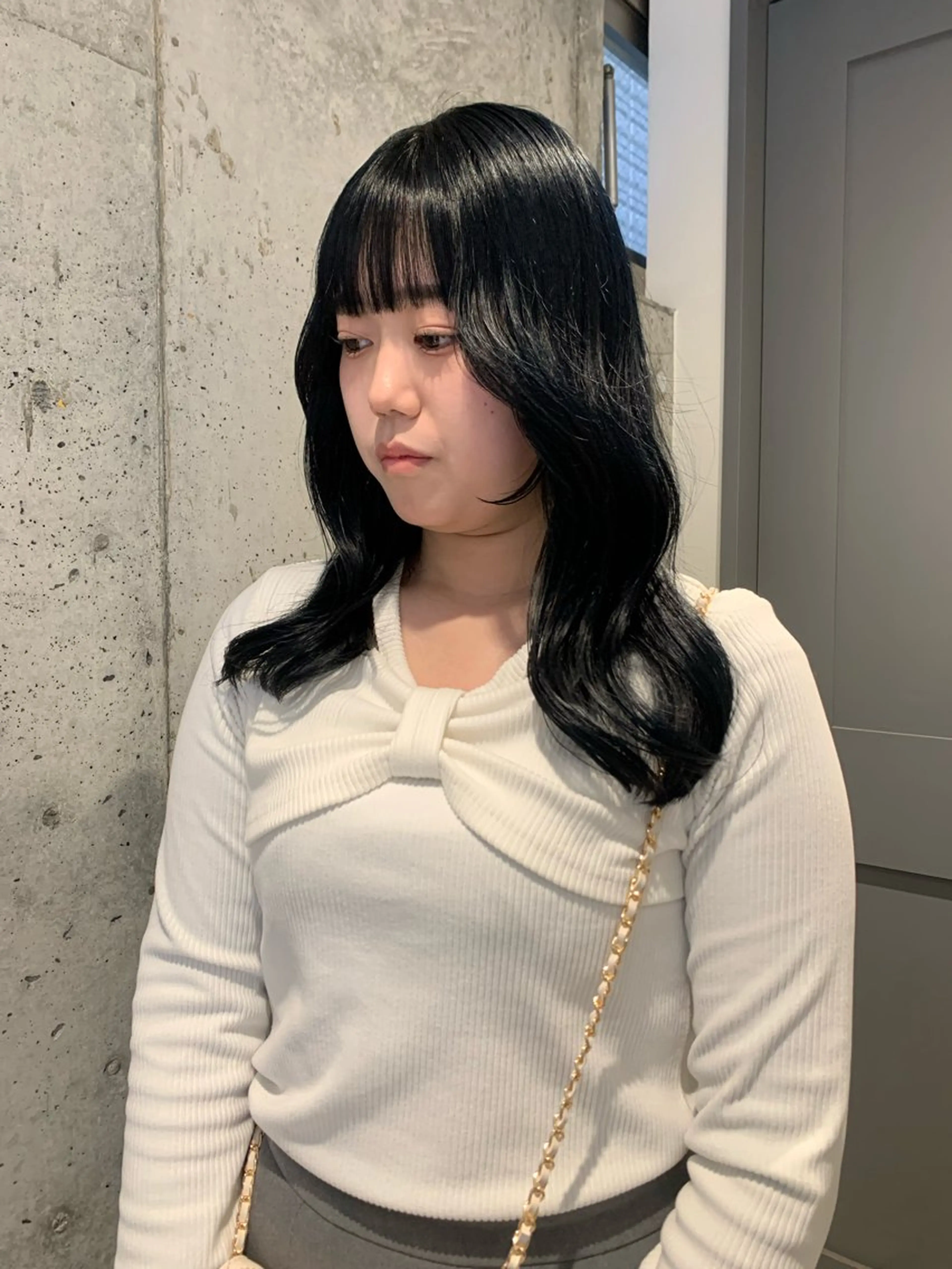 セミロング くびれヘア くびれレイヤー レイヤーカット カット レイヤー/メンズ /髪質改善　廣島公平のヘアスタイル