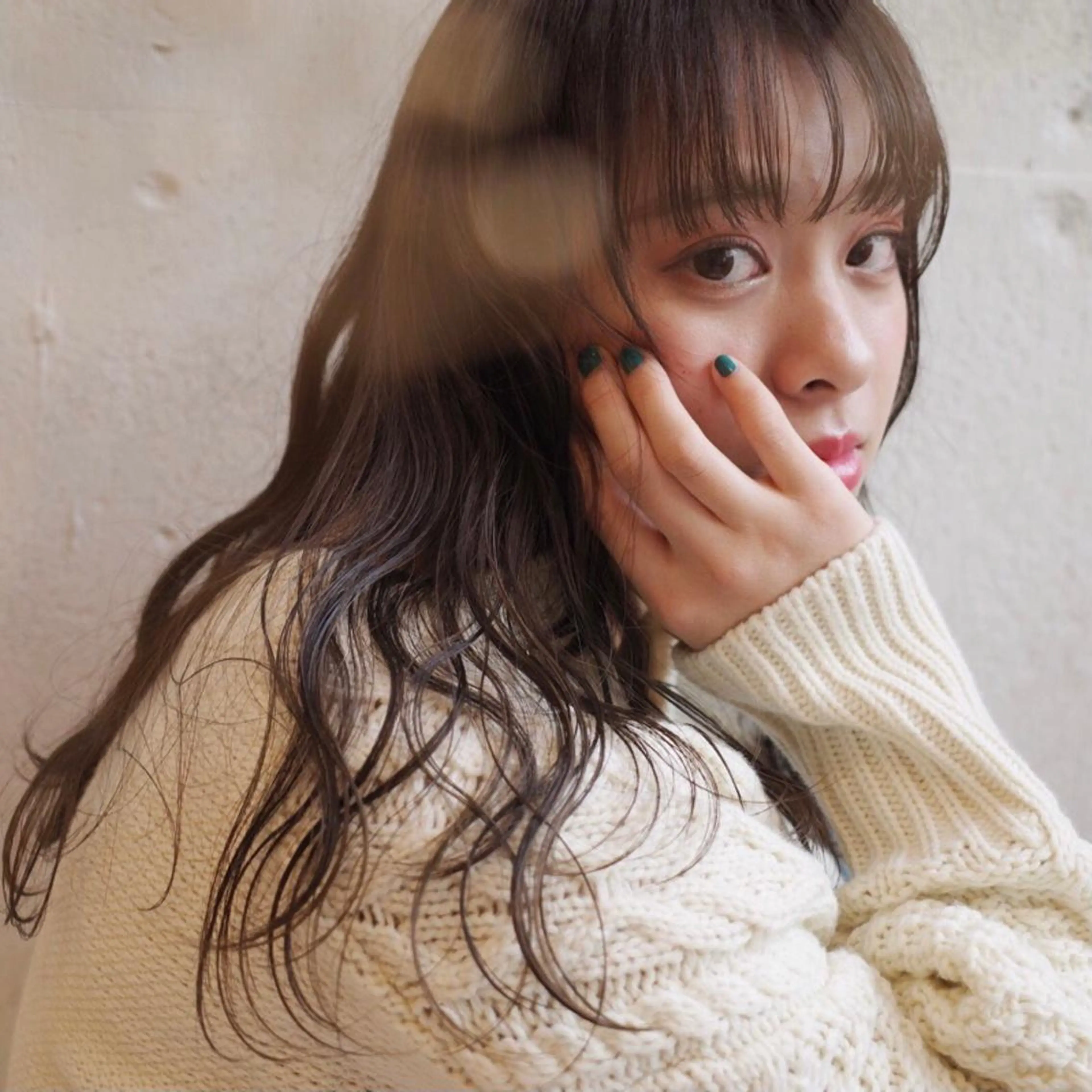 ロング カラー ロング カット ヘアカラー ciAo!所属・ふくだ りさ【ciAo!】のヘアスタイル