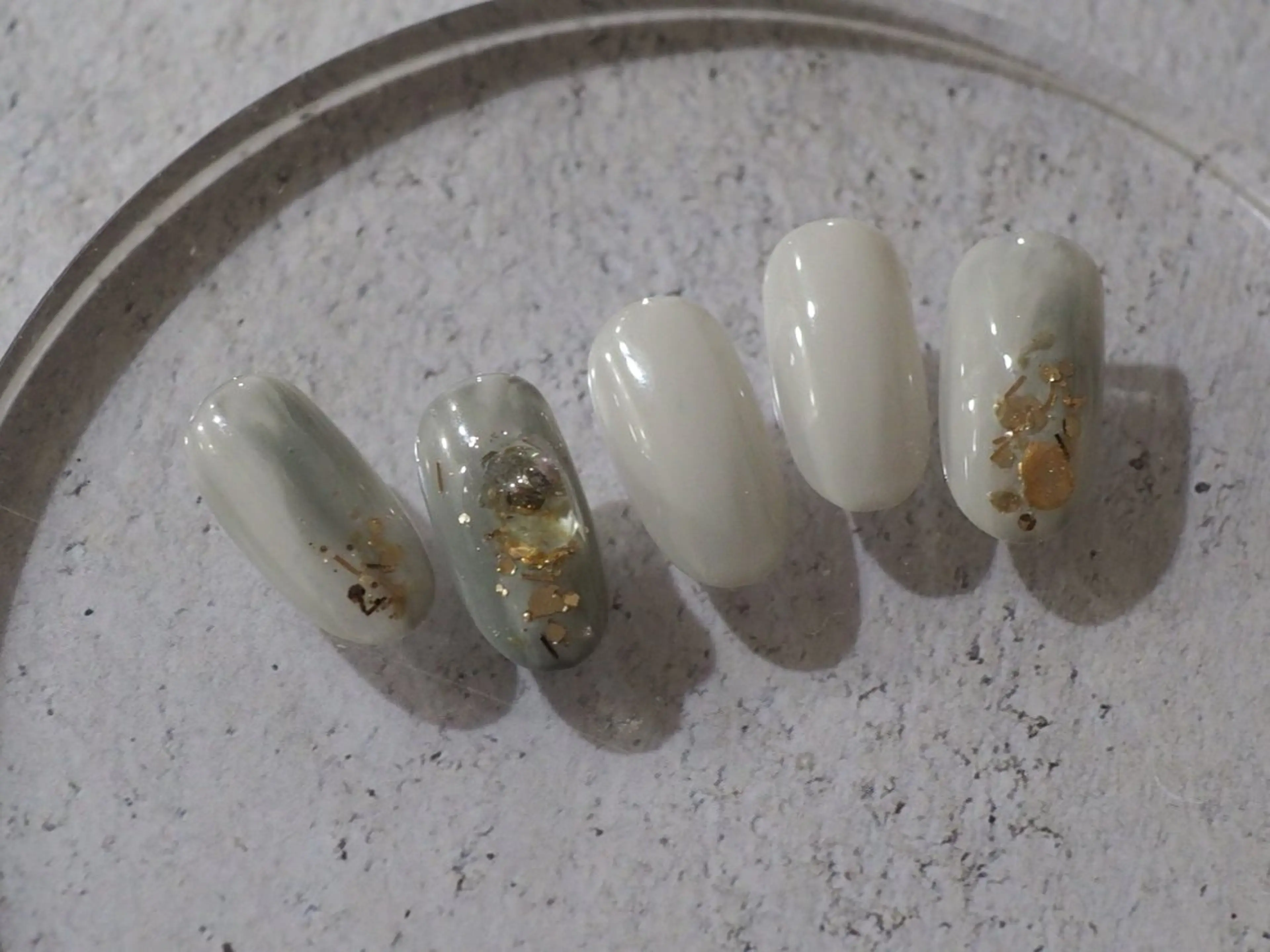 ネイル ジェルネイル ニュアンスネイル オフィスネイル パラジェル シンプルネイル ハンドネイル tete nailstudioのネイルデザイン